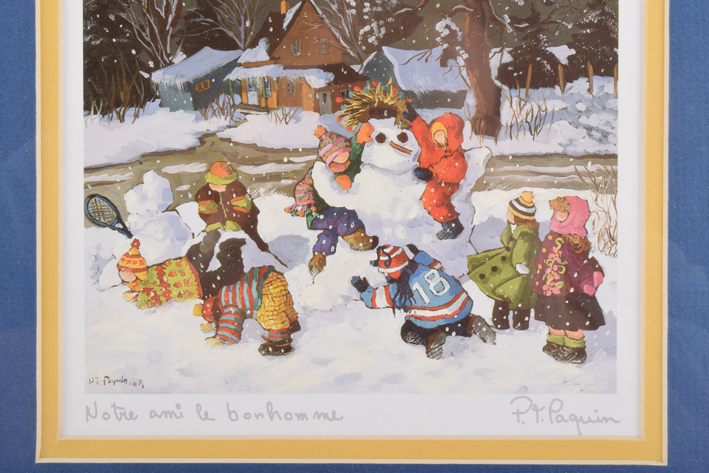 P. T. Paquin Offset Lithographs