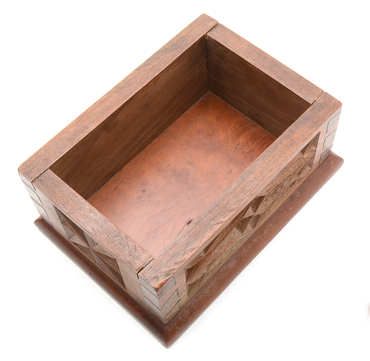 Vintage Carved Wood Boxes