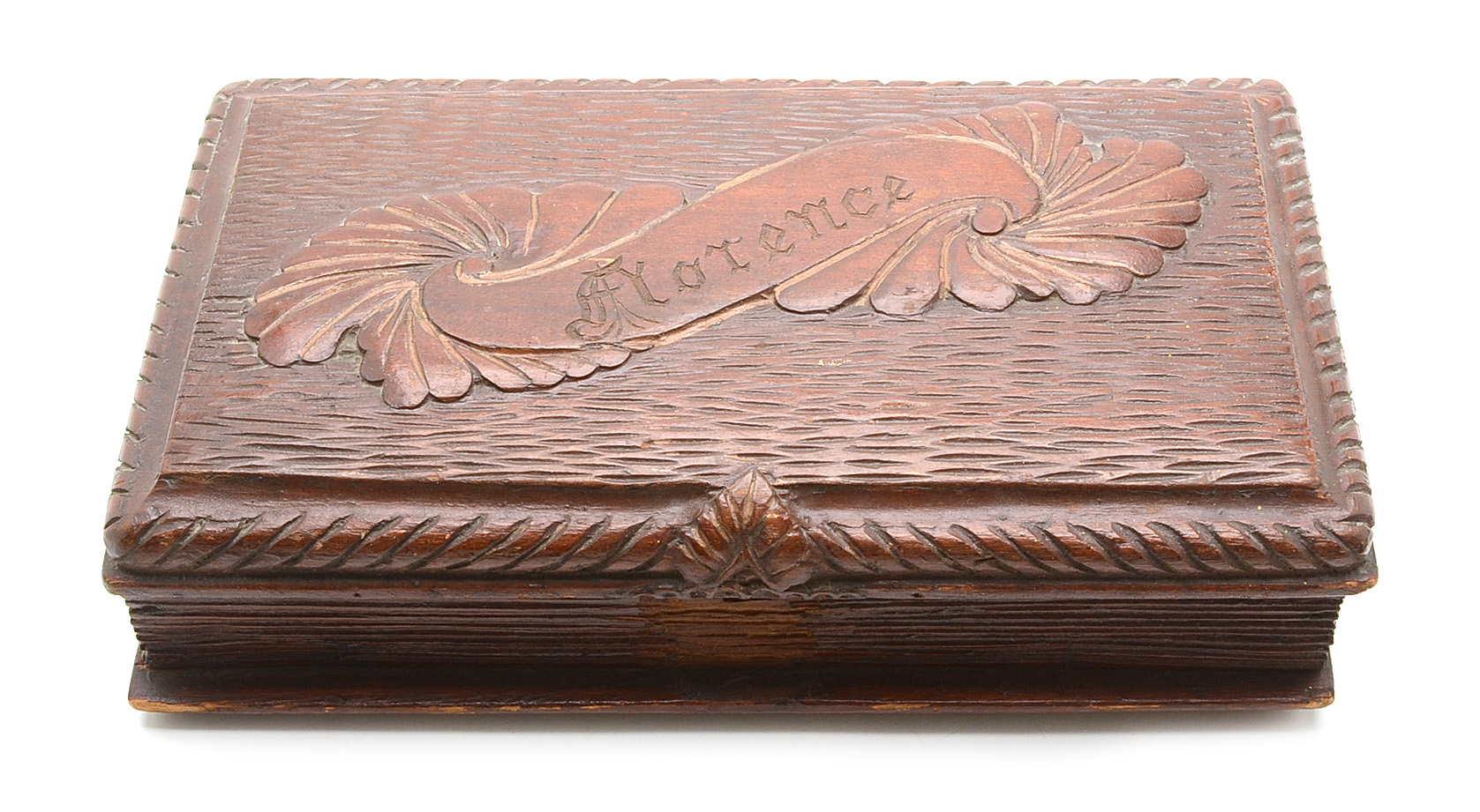 Vintage Carved Wood Boxes