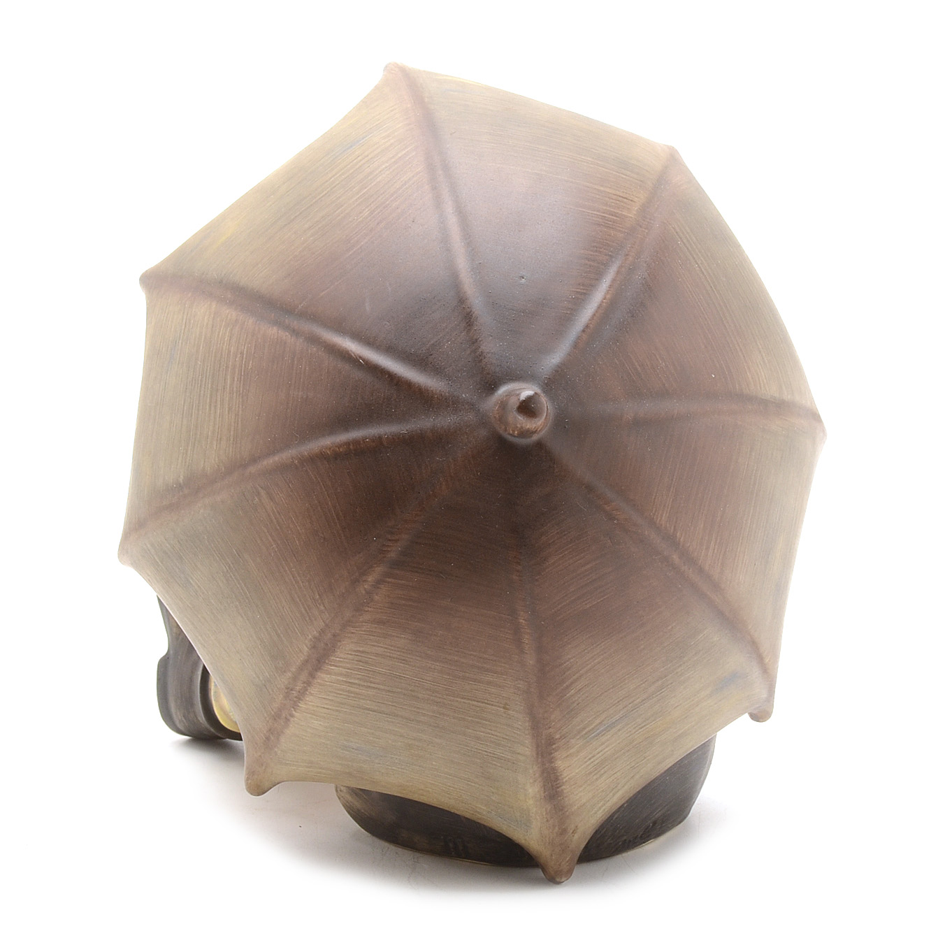 Large Hummel Figurine of Boy with Umbrella