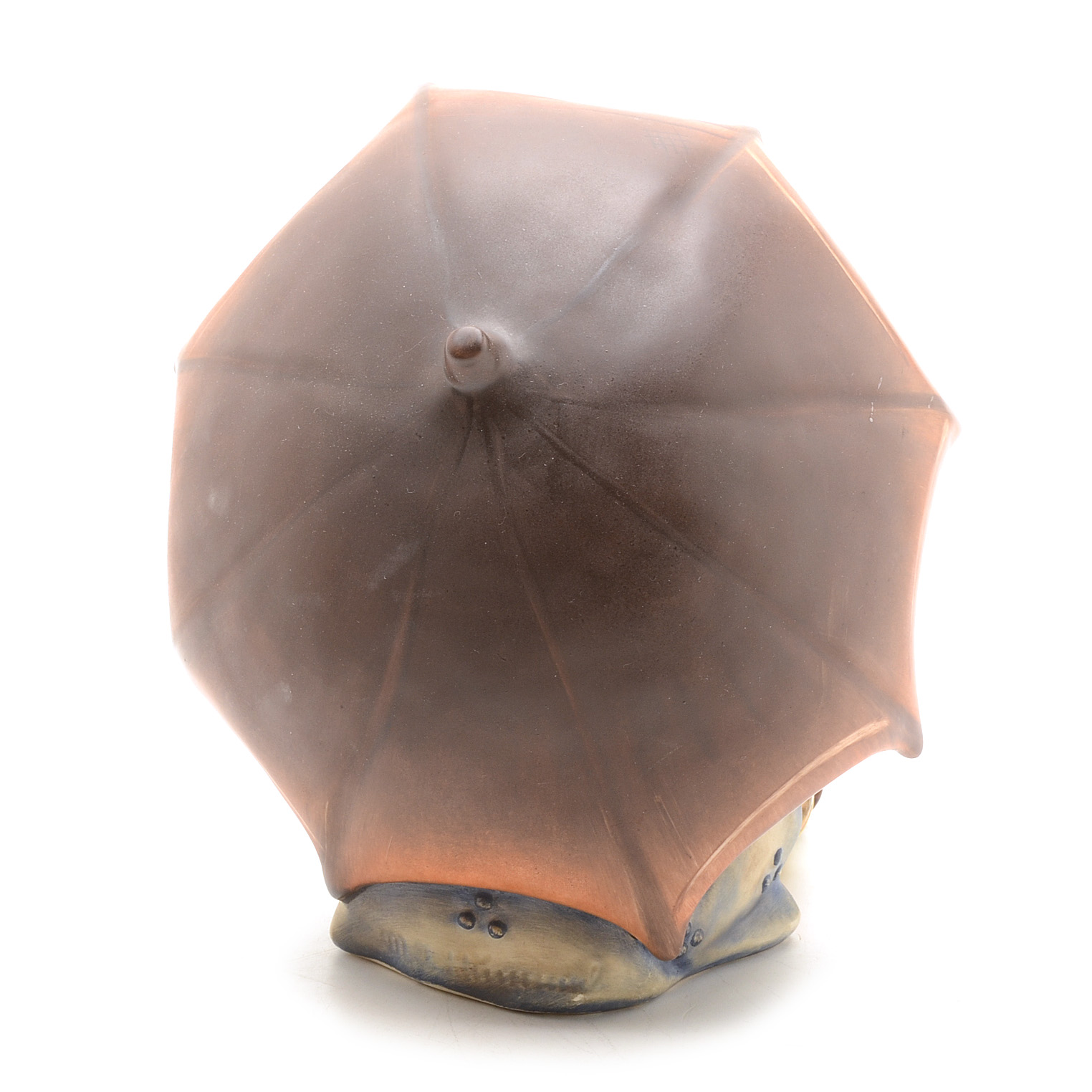 Large Hummel Figurine of Girl with Umbrella