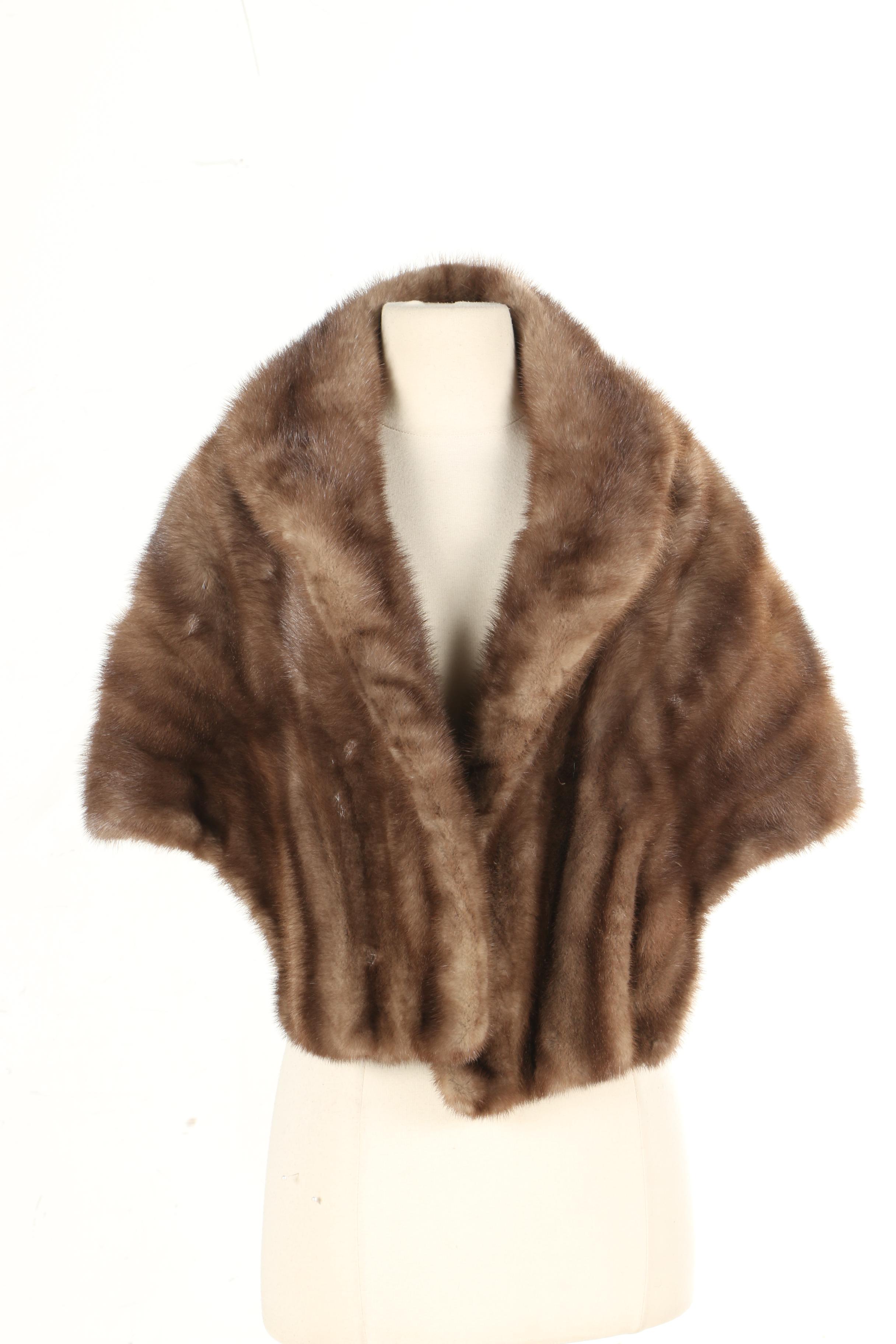 Mink Fur Stole