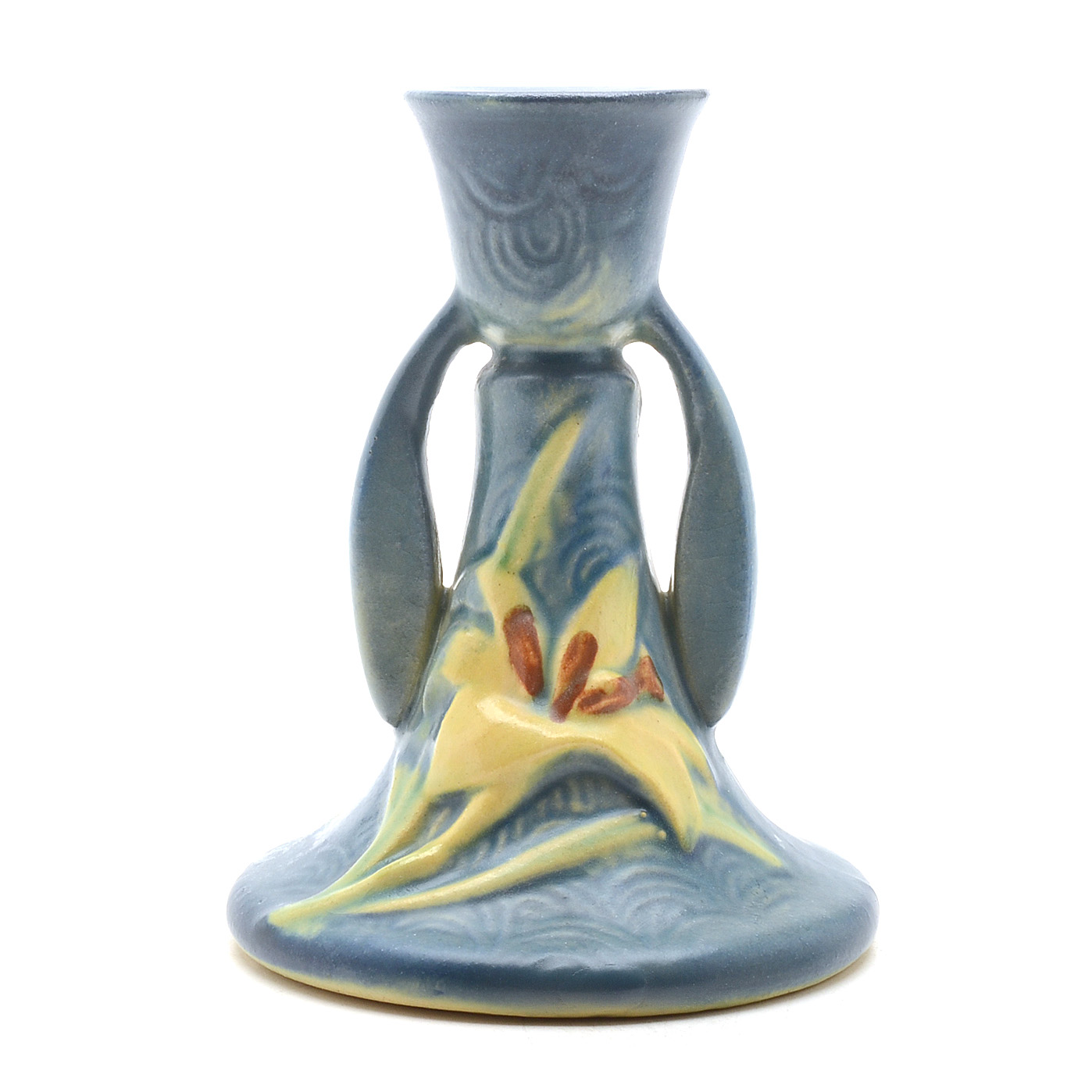 Roseville "Zephyr Lily" Candle Holders