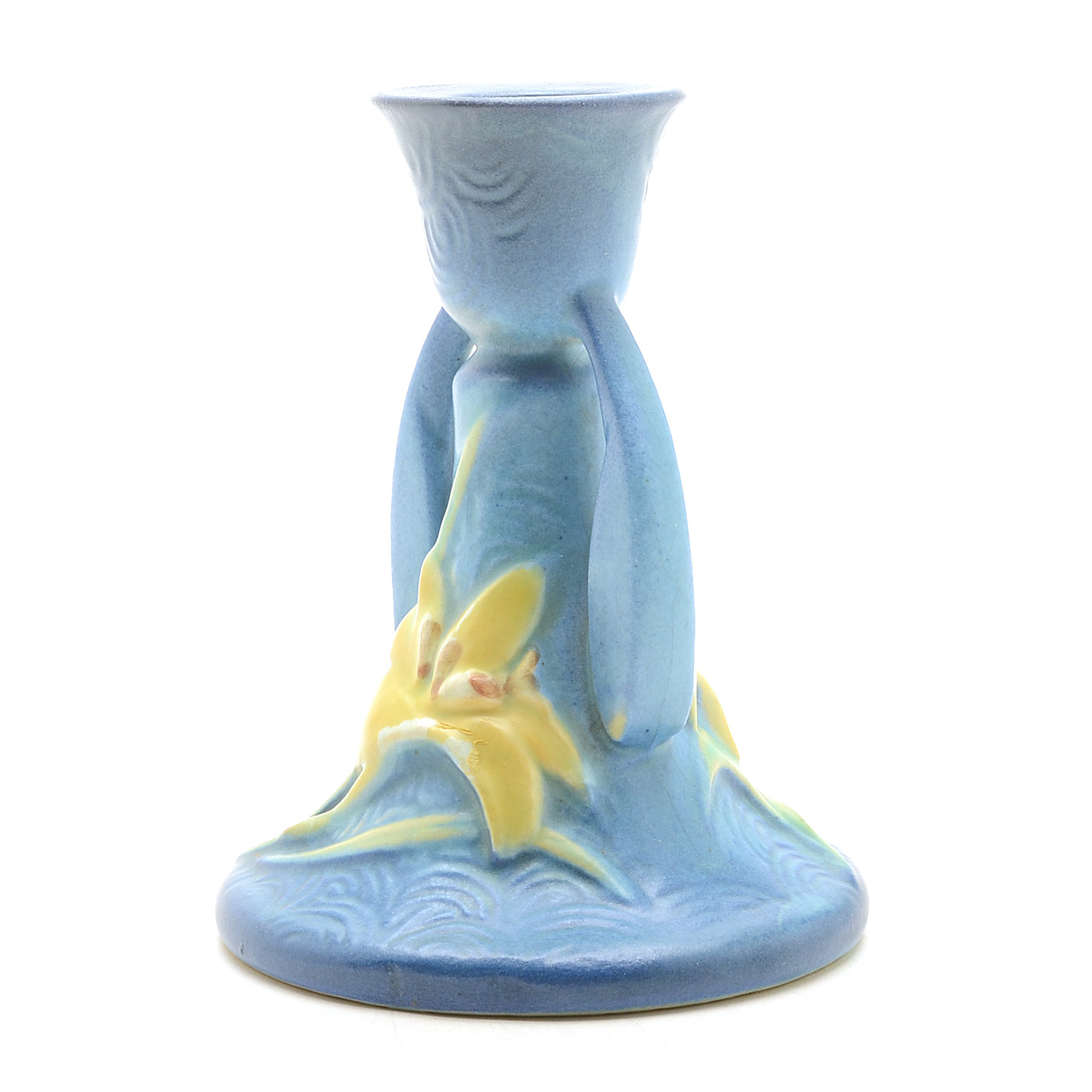 Roseville "Zephyr Lily" Candle Holders