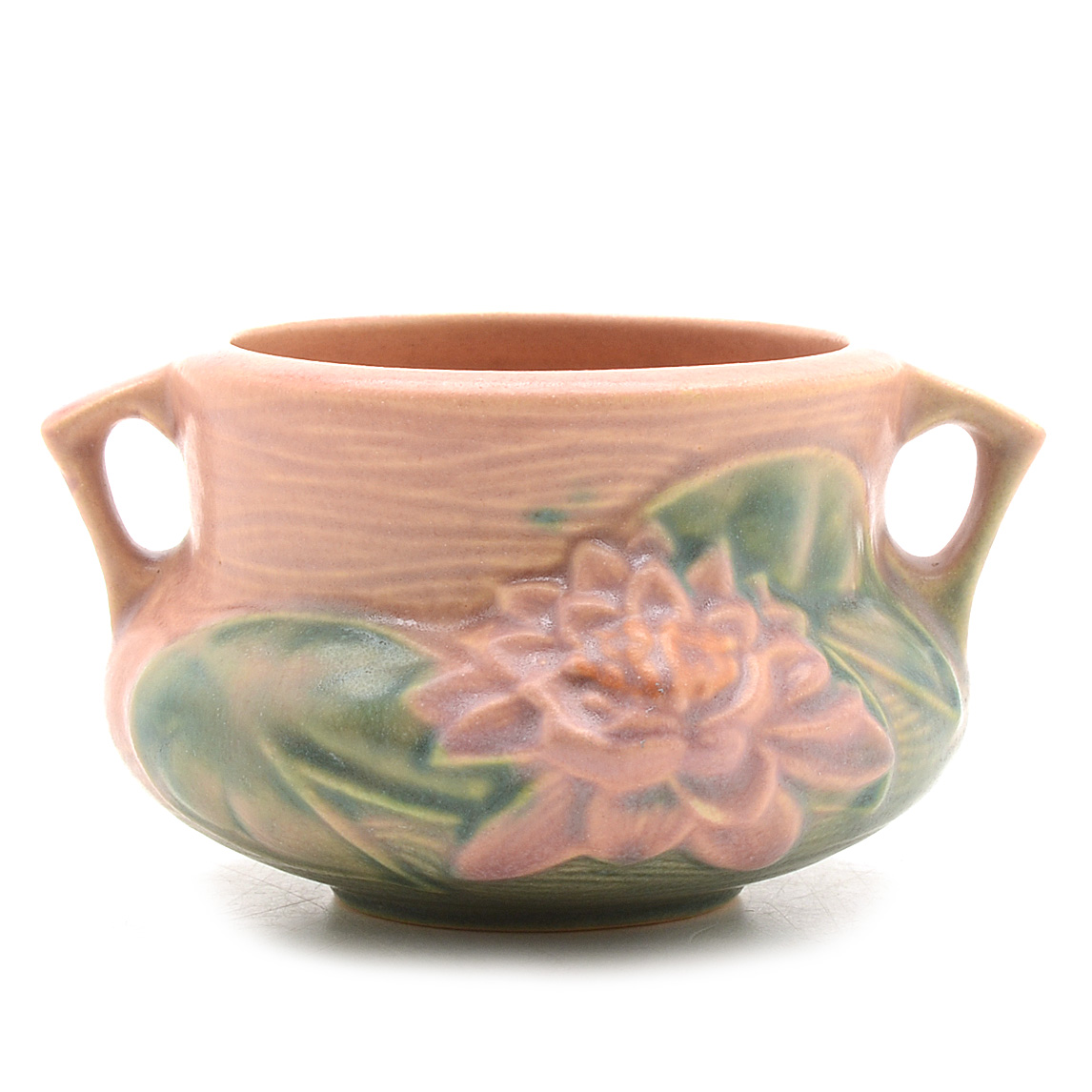 Roseville "Water Lily" Pottery Jardiniere Vase