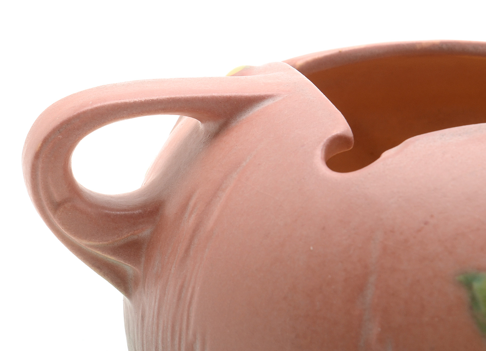 Roseville "White Rose" Pottery Vase