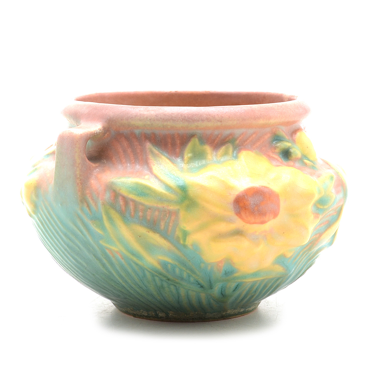 Roseville "Peony" Vase