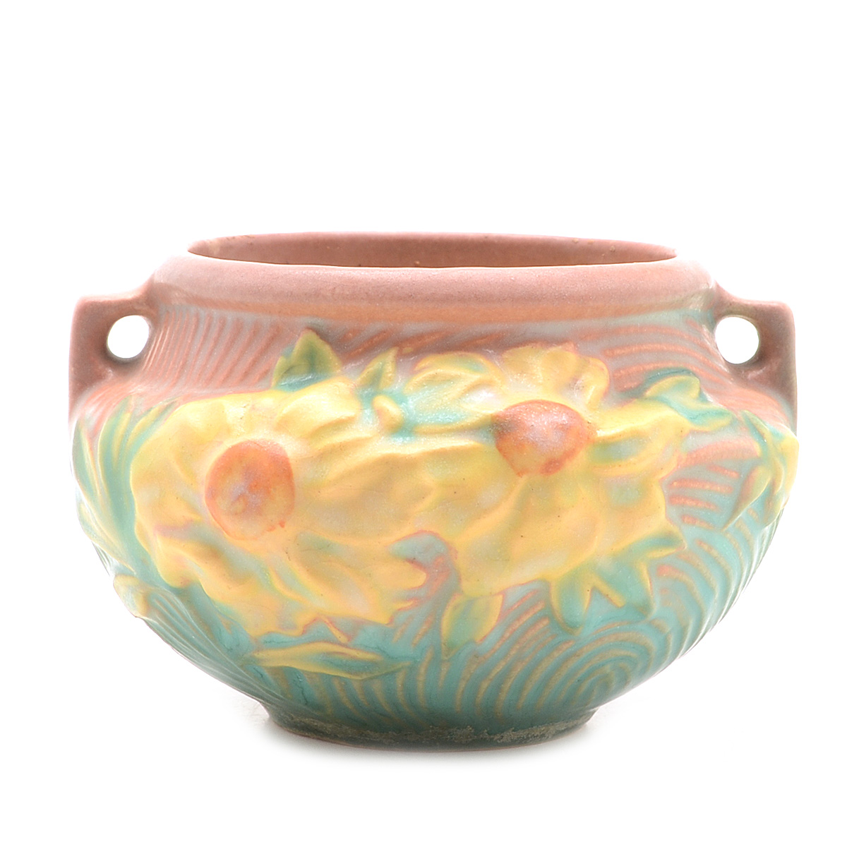 Roseville "Peony" Vase