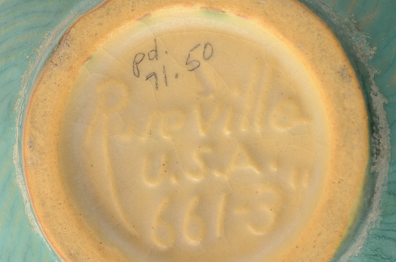 Roseville "Peony" Vase