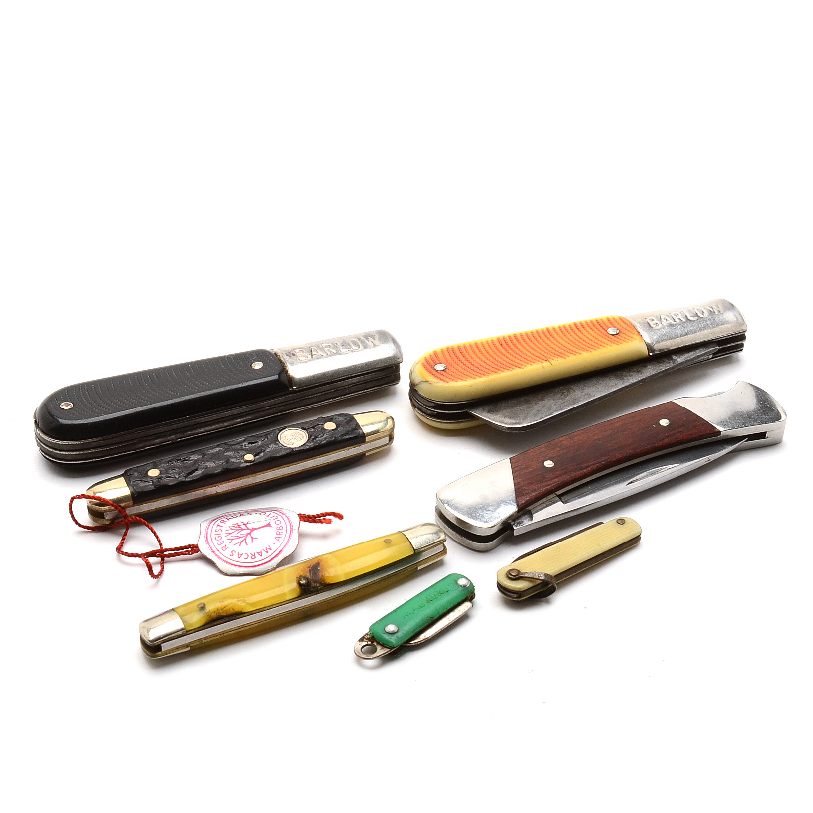 Collection of Vintage Pocket Knives