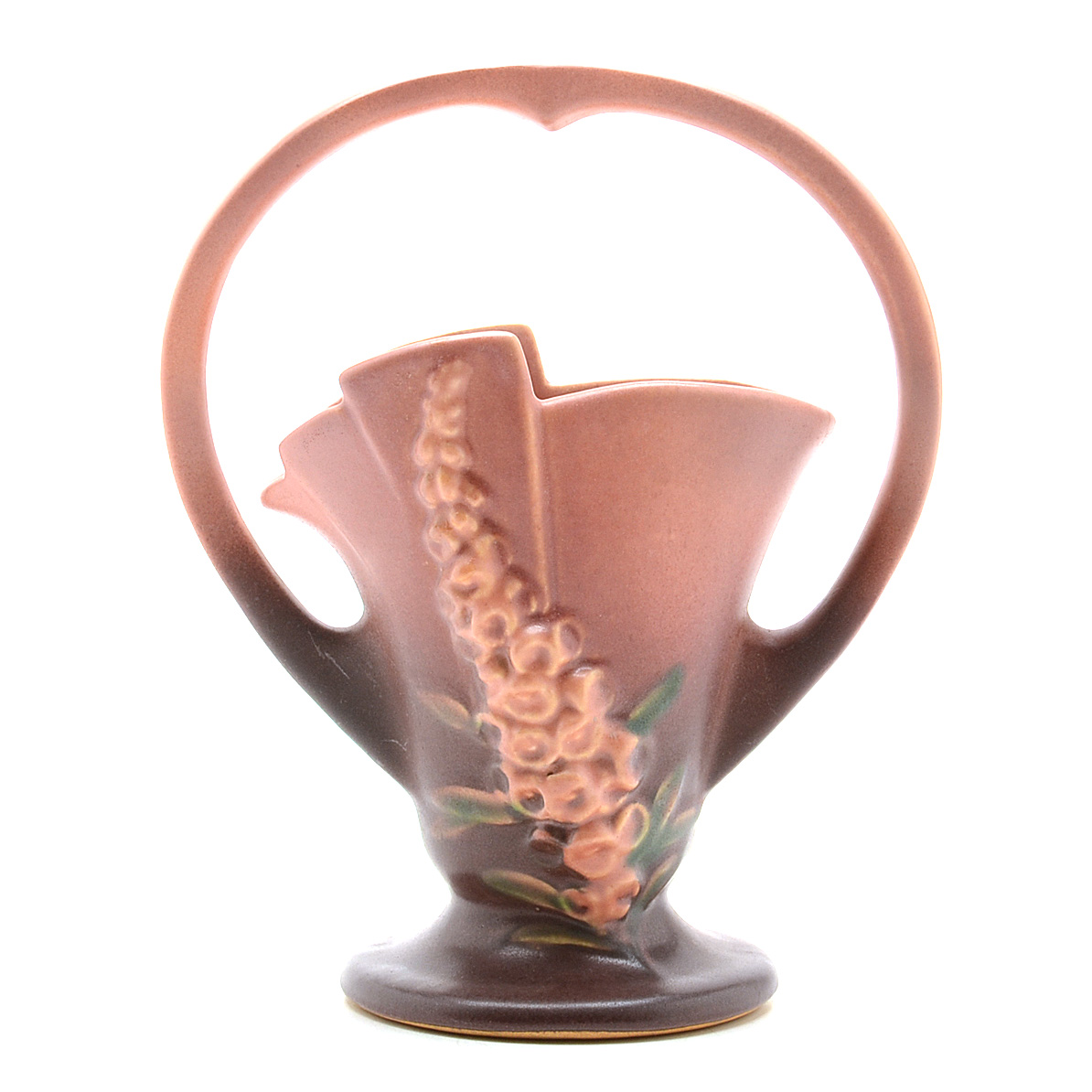 Roseville "Foxglove" Handled Vase
