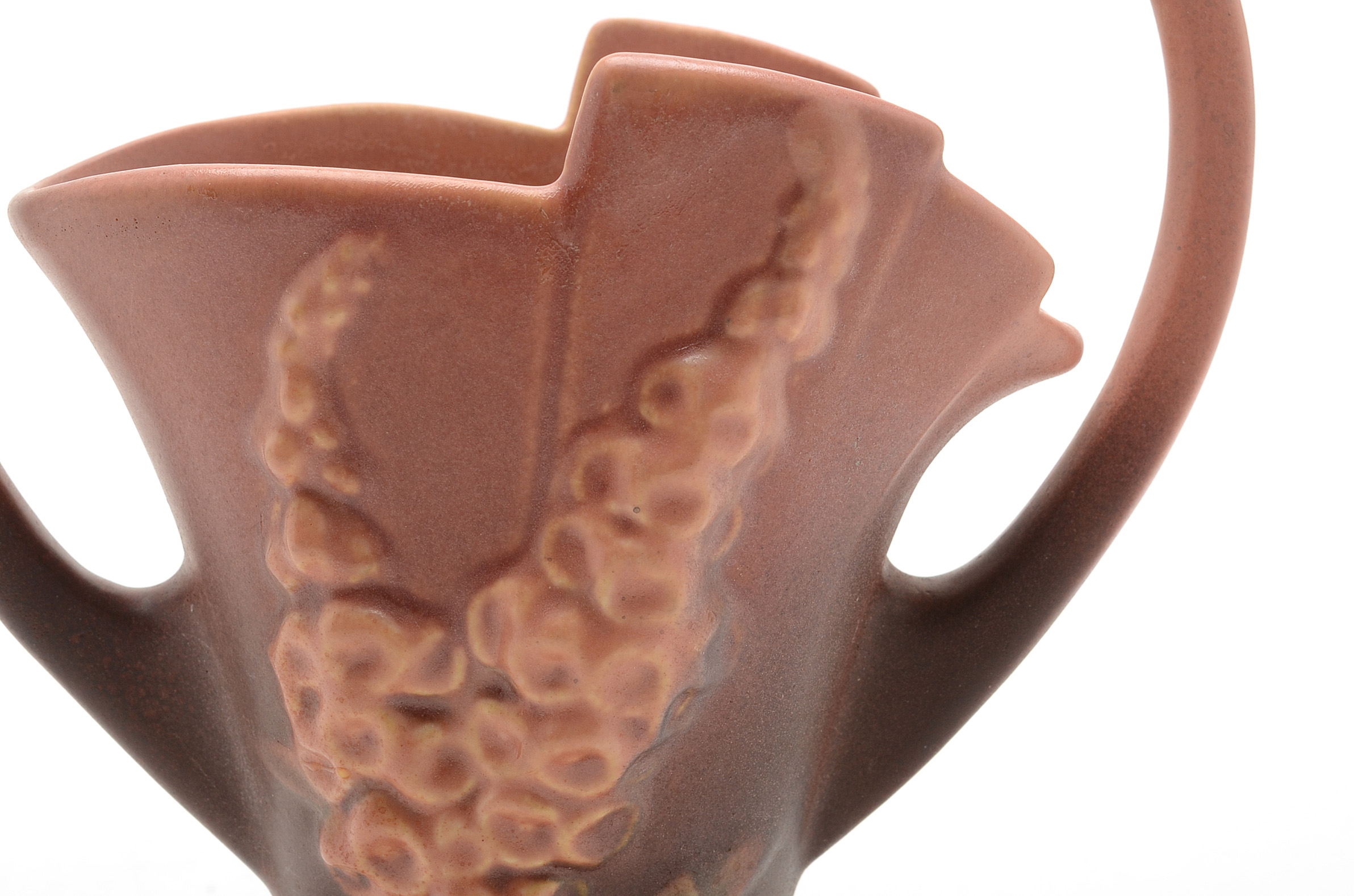 Roseville "Foxglove" Handled Vase