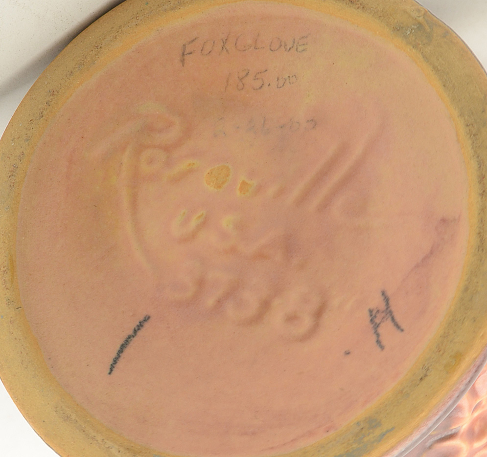 Roseville "Foxglove" Handled Vase