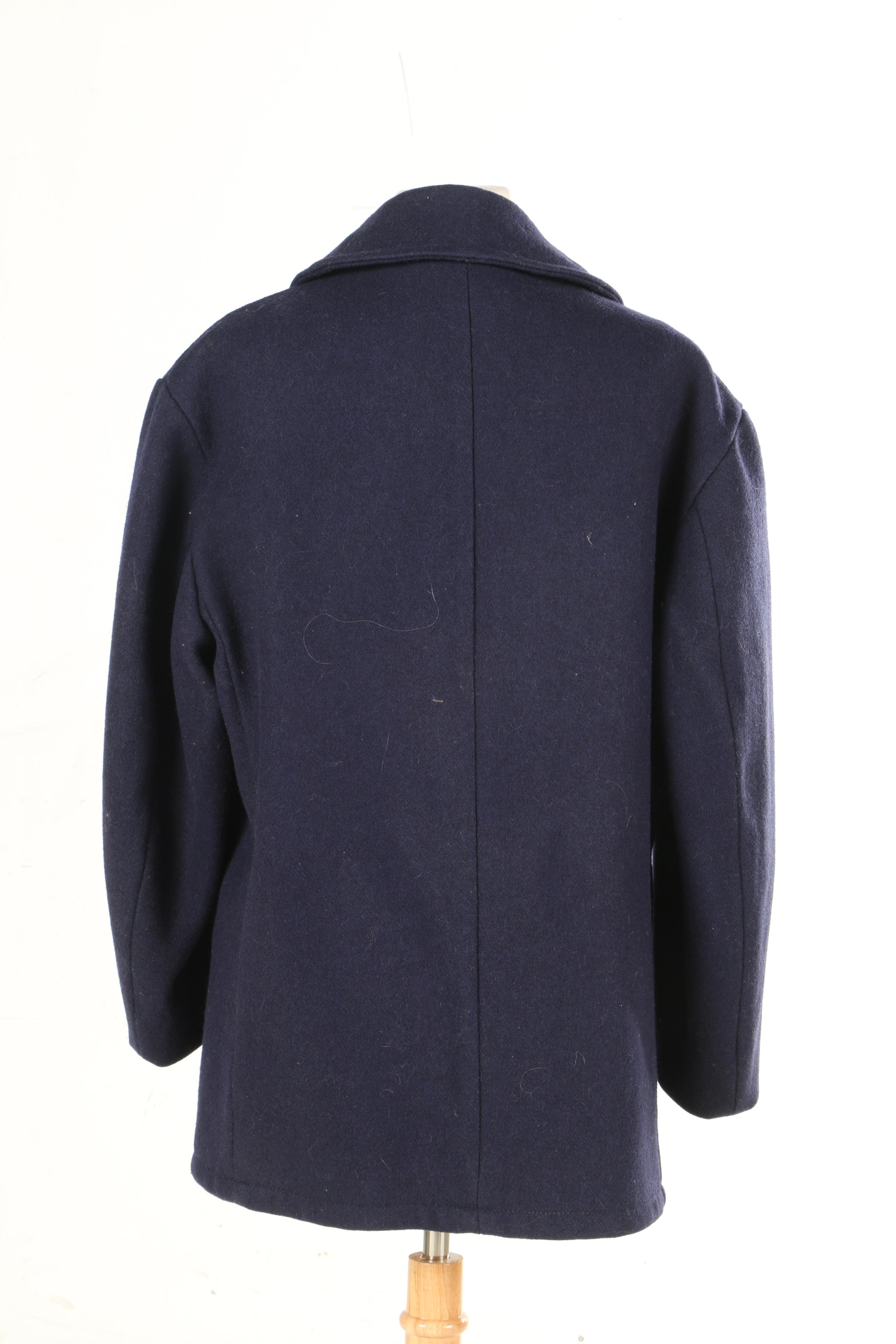 Men's Wool Peacoat