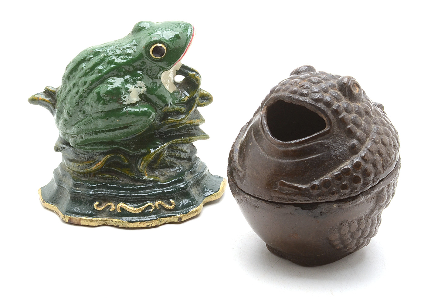 Collection of Cast Iron Decorative Items