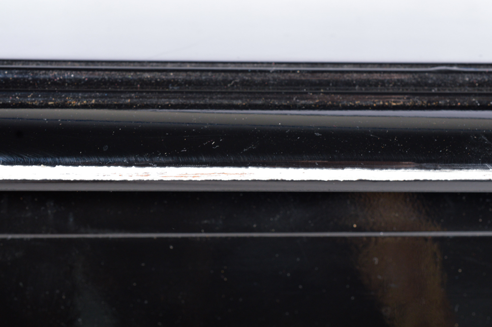 Chippendale Style Desk in a Black Lacquer Finish