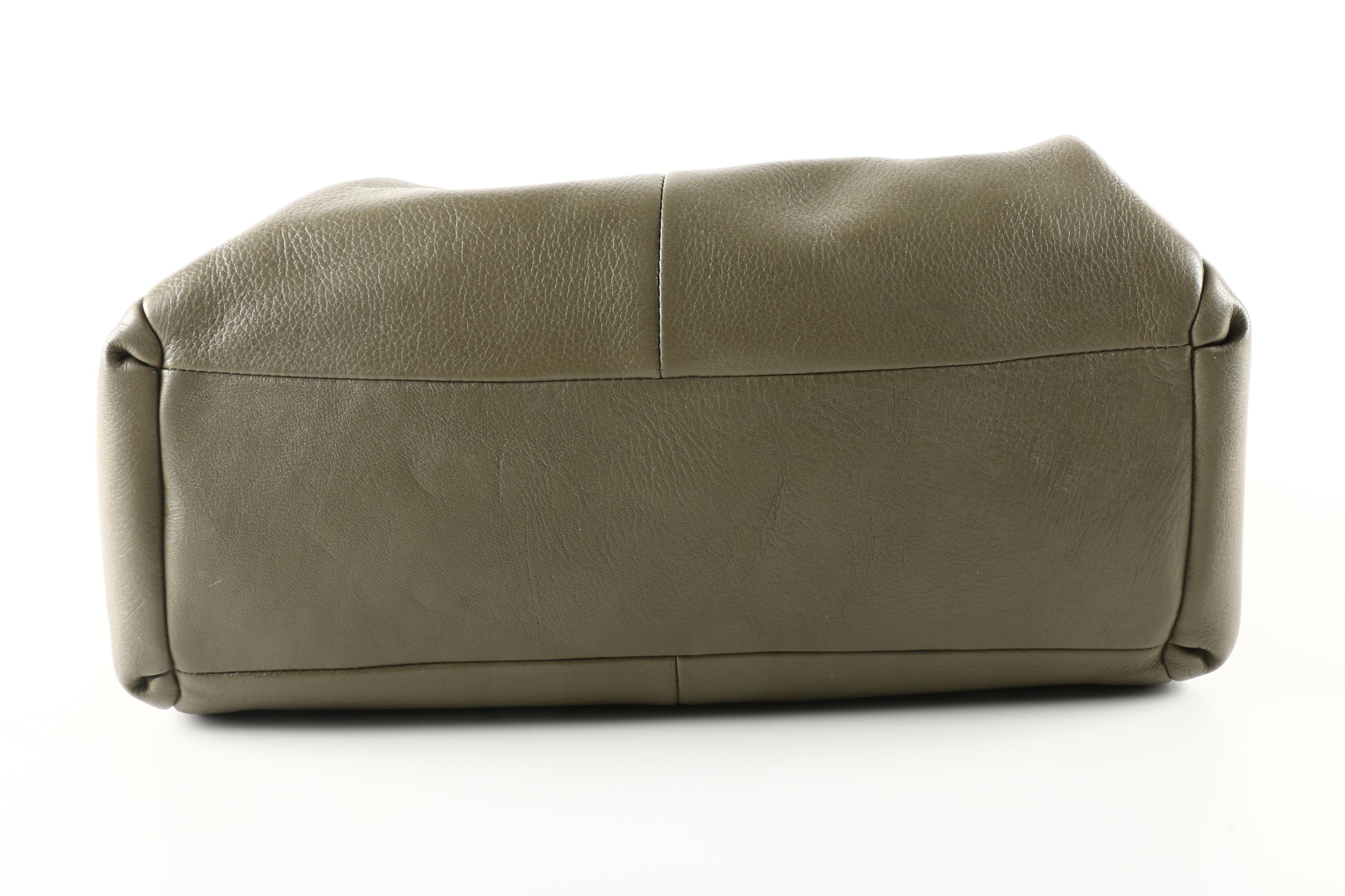 Coach Madison Olive Green Phoebe Shoulder Bag