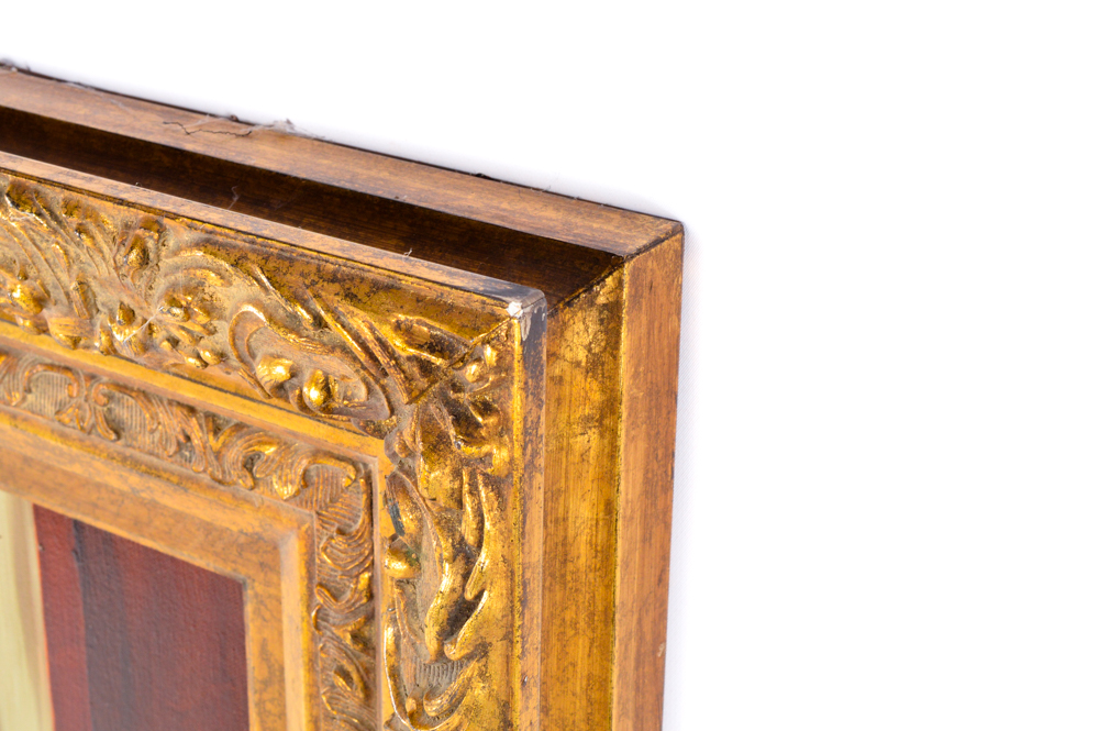 Silvia Tejada Oil on Canvas Still Life "Vase of Flowers"