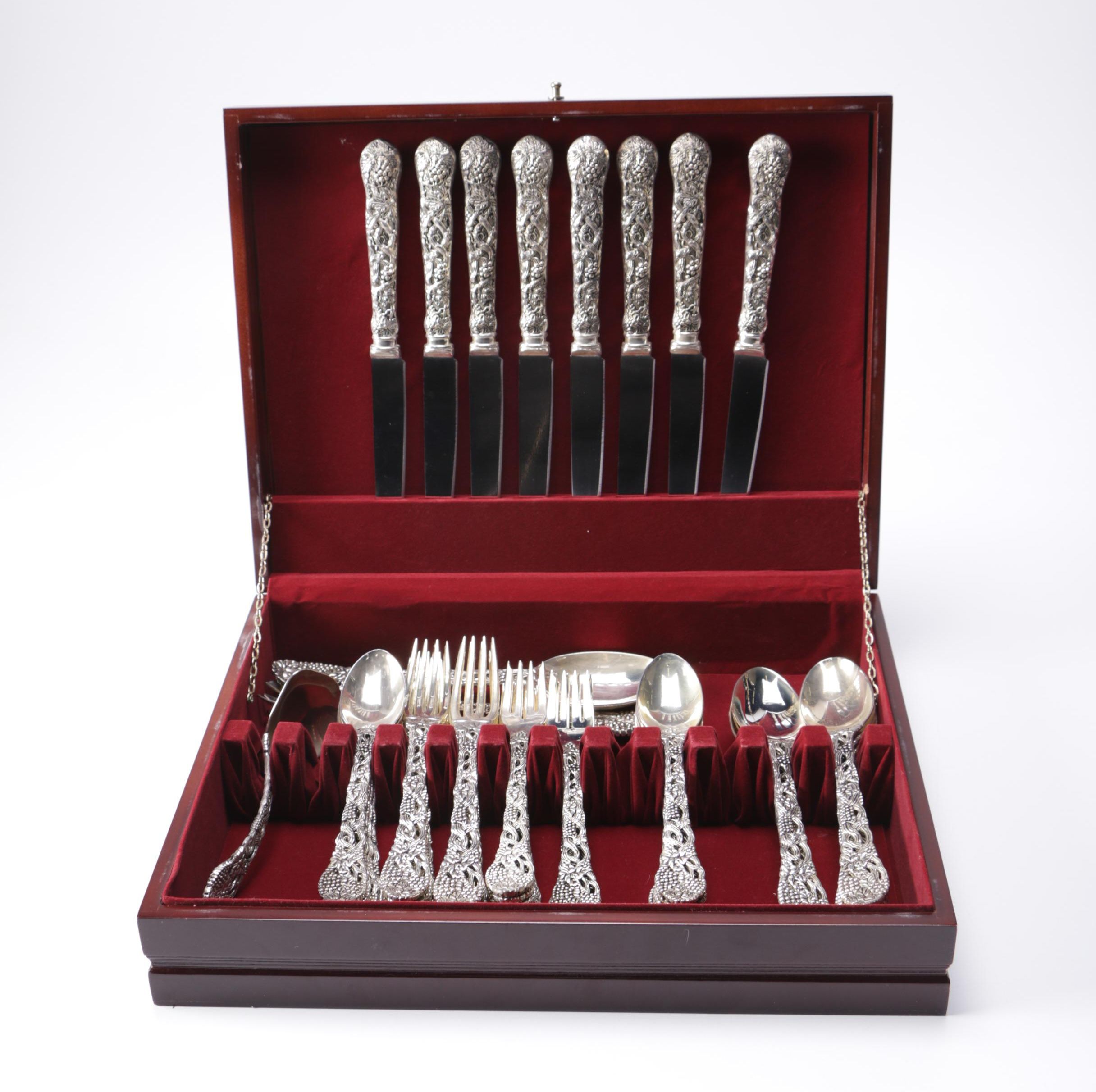 Godinger Silver Plate "Vineyard" Flatware