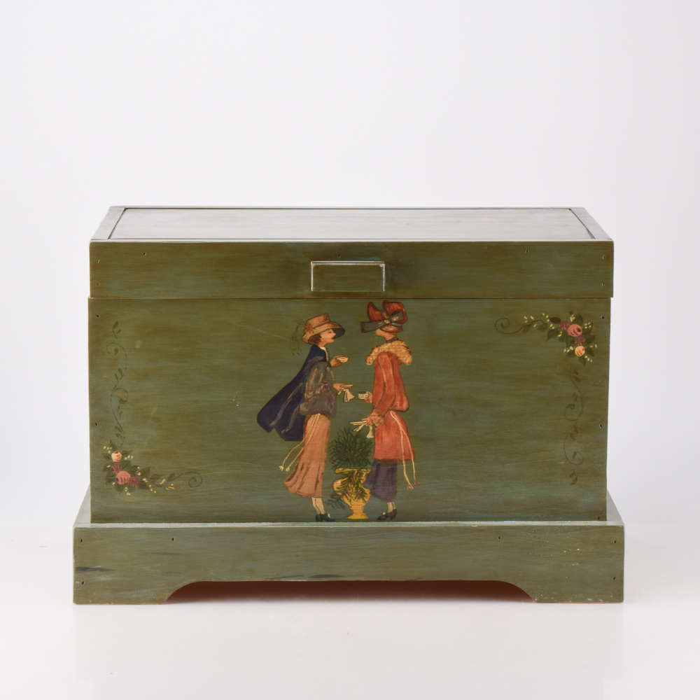 Small Painted Chest