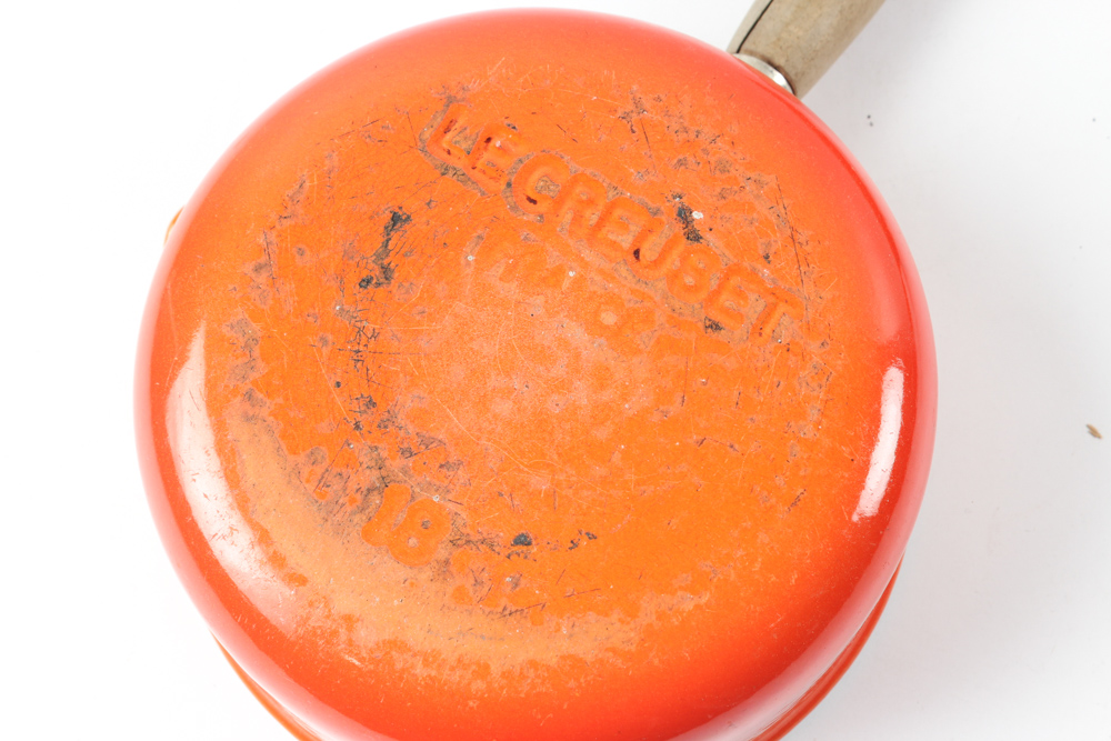 Pair of Le Creuset Enamel Cookware