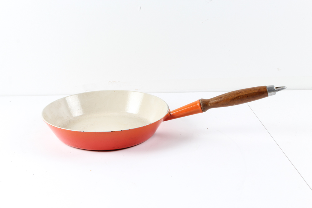 Pair of Le Creuset Enamel Cookware