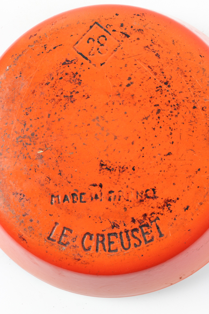 Pair of Le Creuset Enamel Cookware