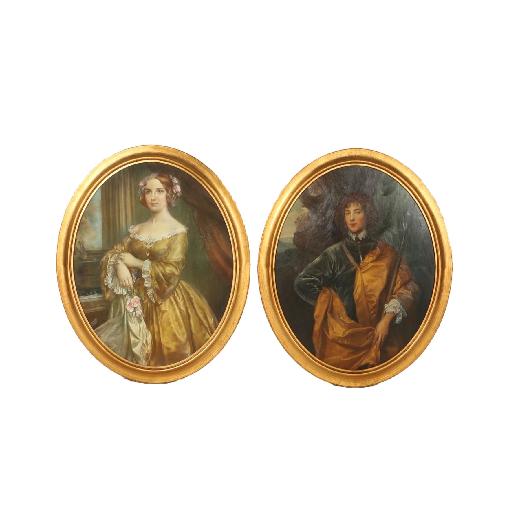 After Cecil Golding and Anthony van Dyck Giclee Portrait Prints
