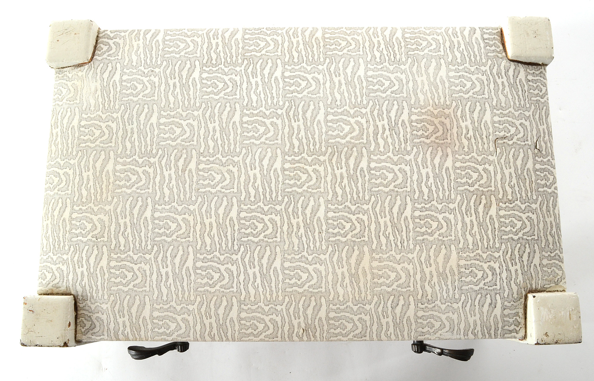 Vintage Footstool with Drawer