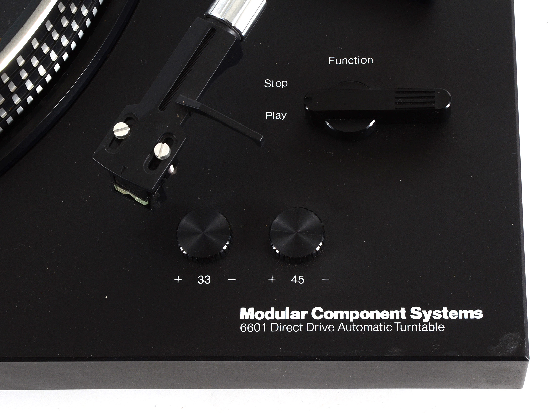 Modular Components System Direct Drive Turntable