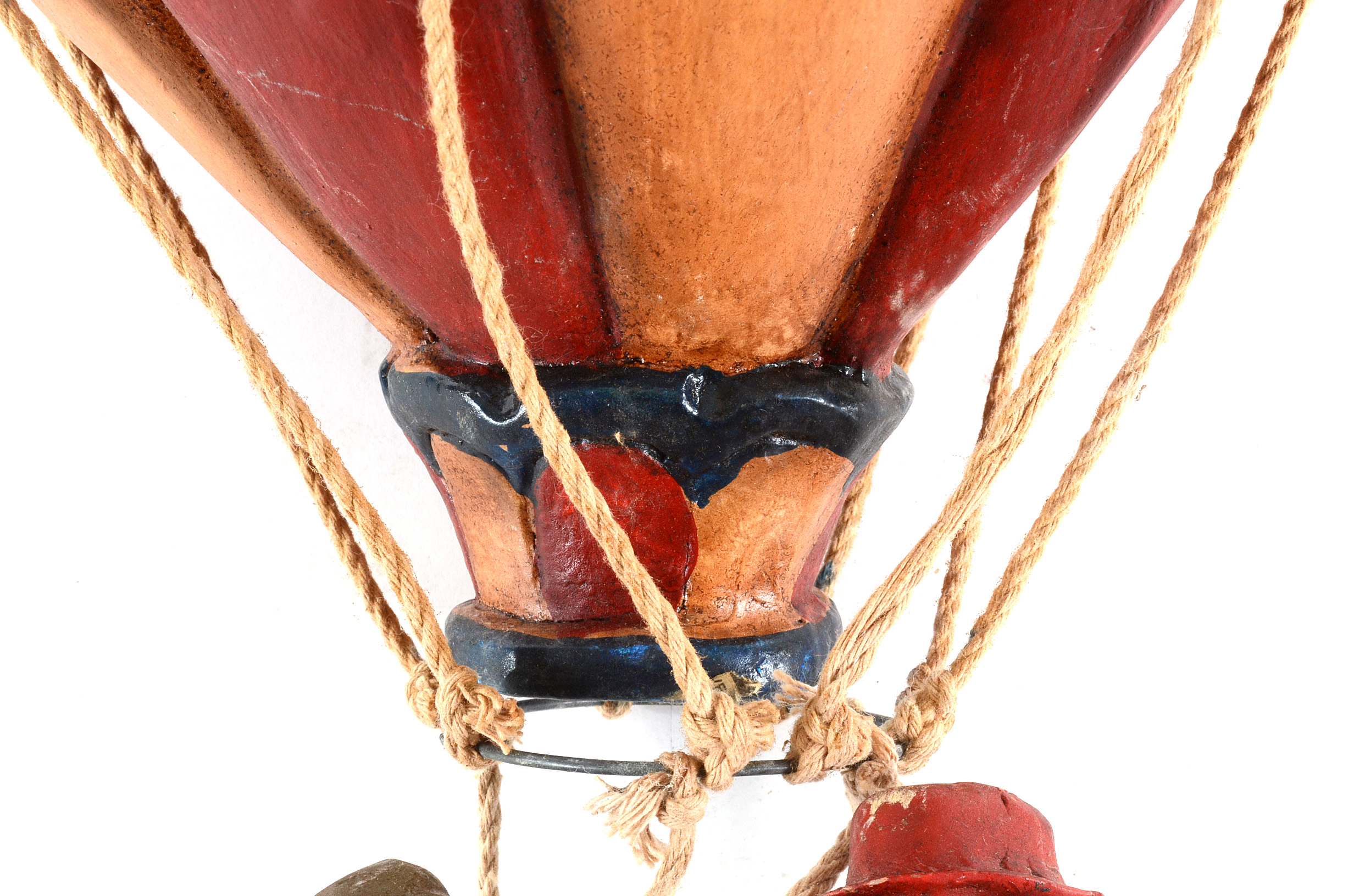 Laurel and Hardy Flying a Hot Air Baloon