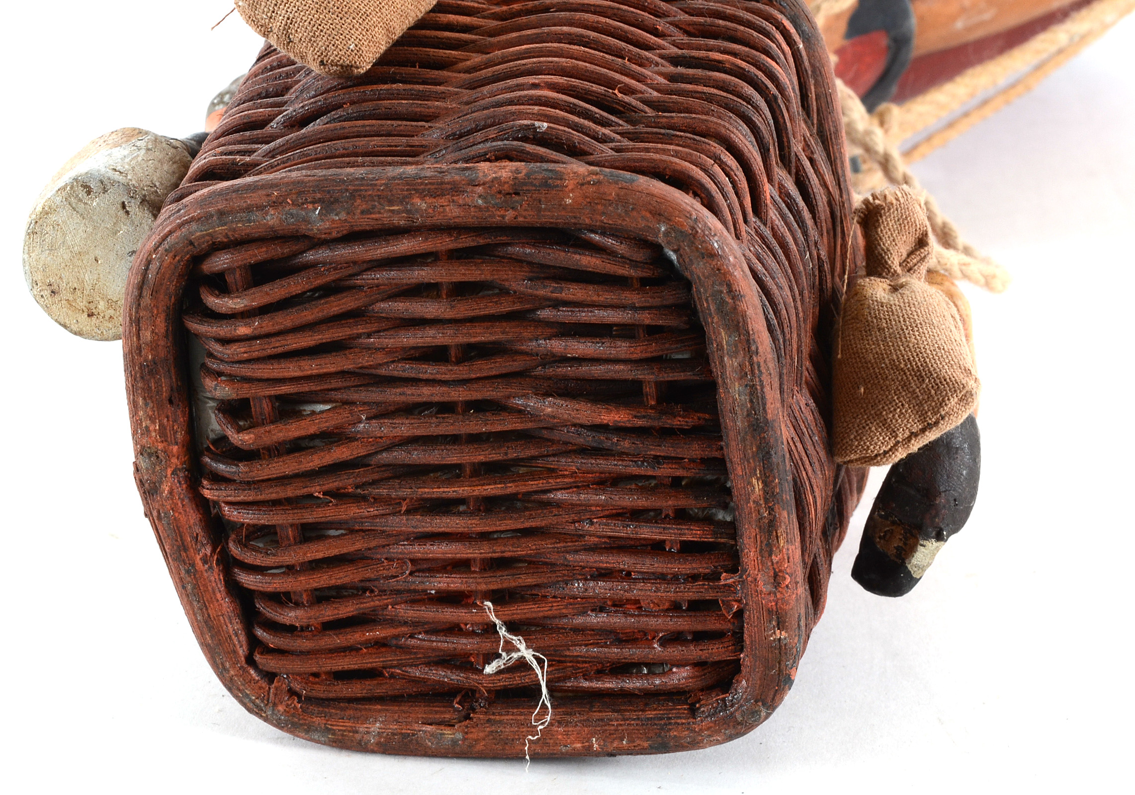 Laurel and Hardy Flying a Hot Air Baloon