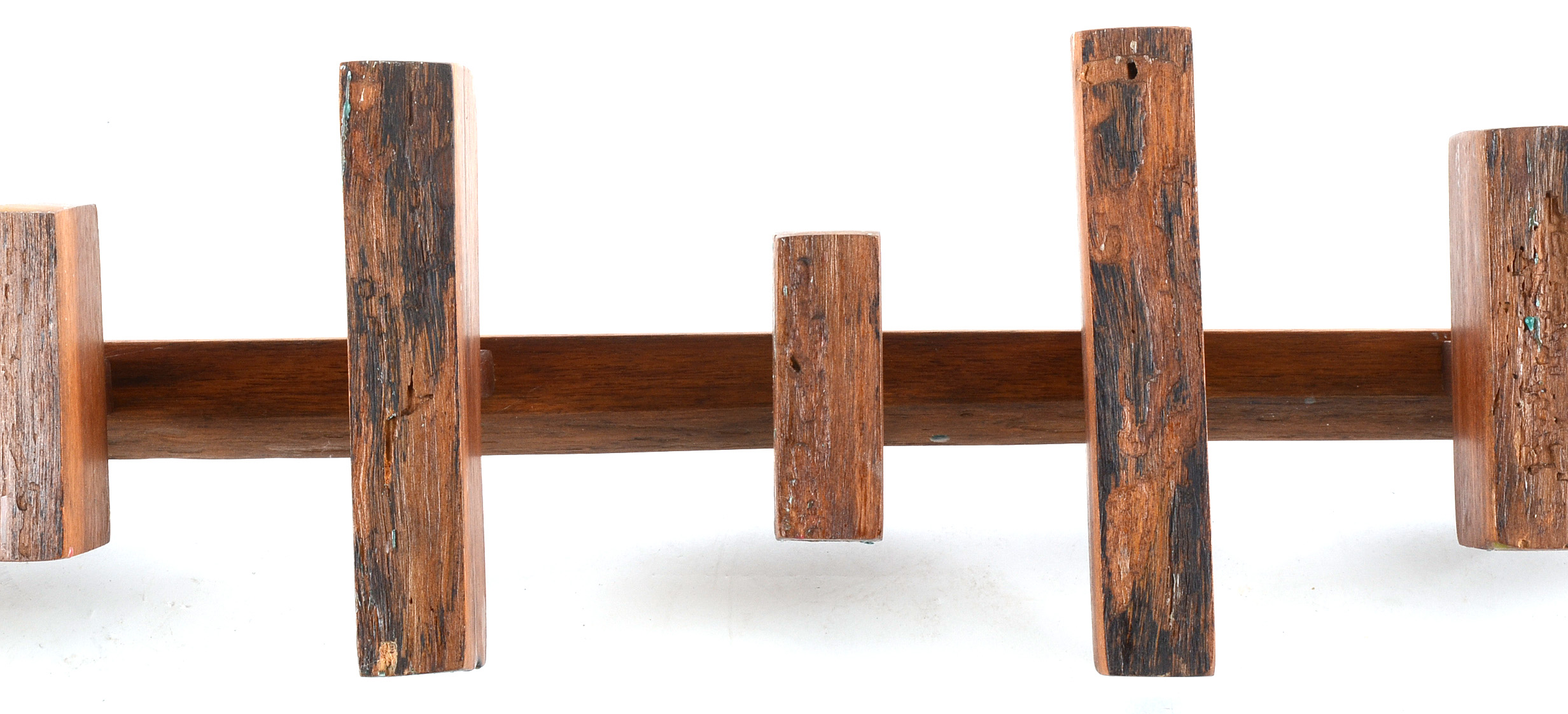 Walnut Nine Candle Wall Sconce