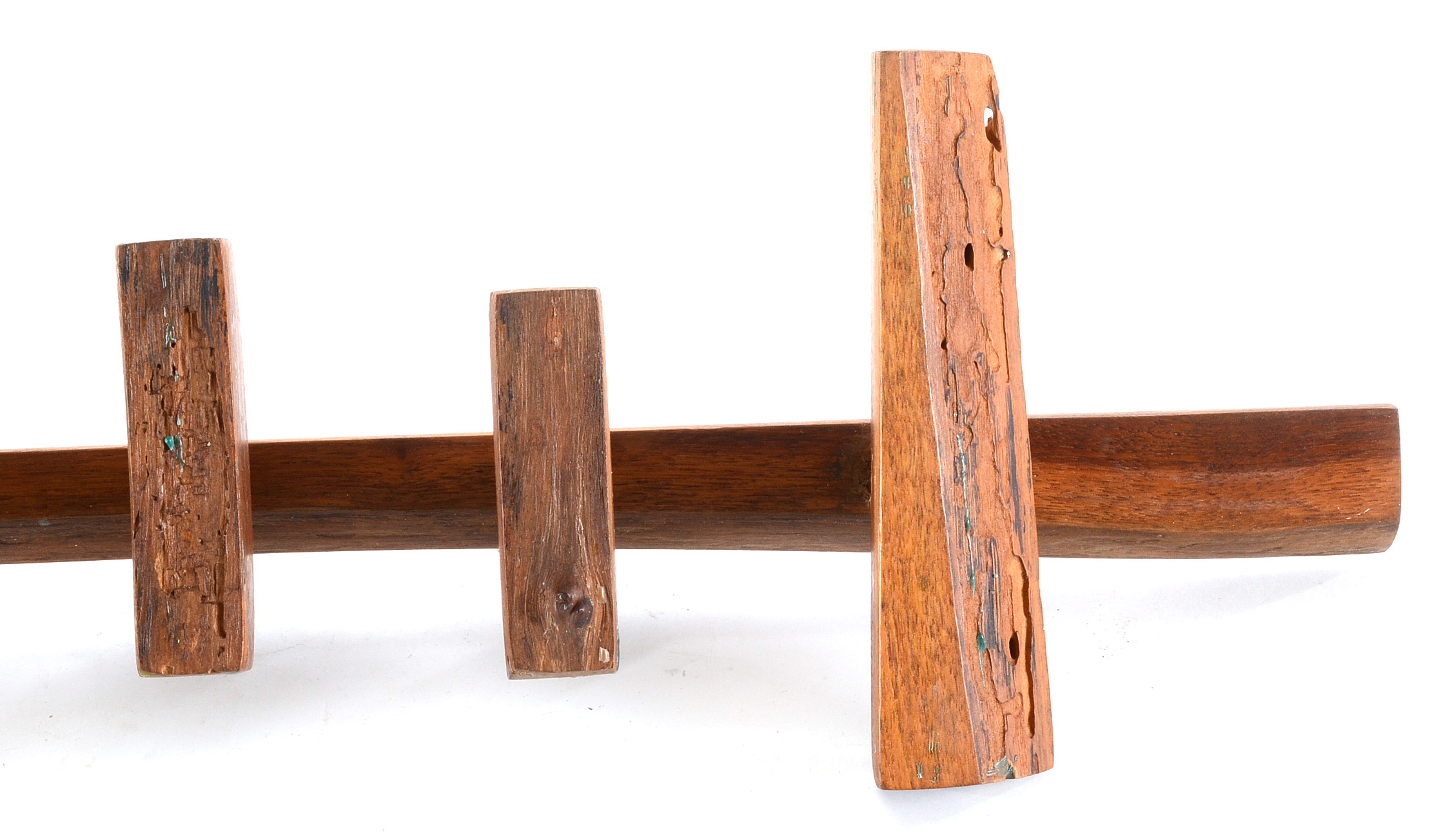 Walnut Nine Candle Wall Sconce