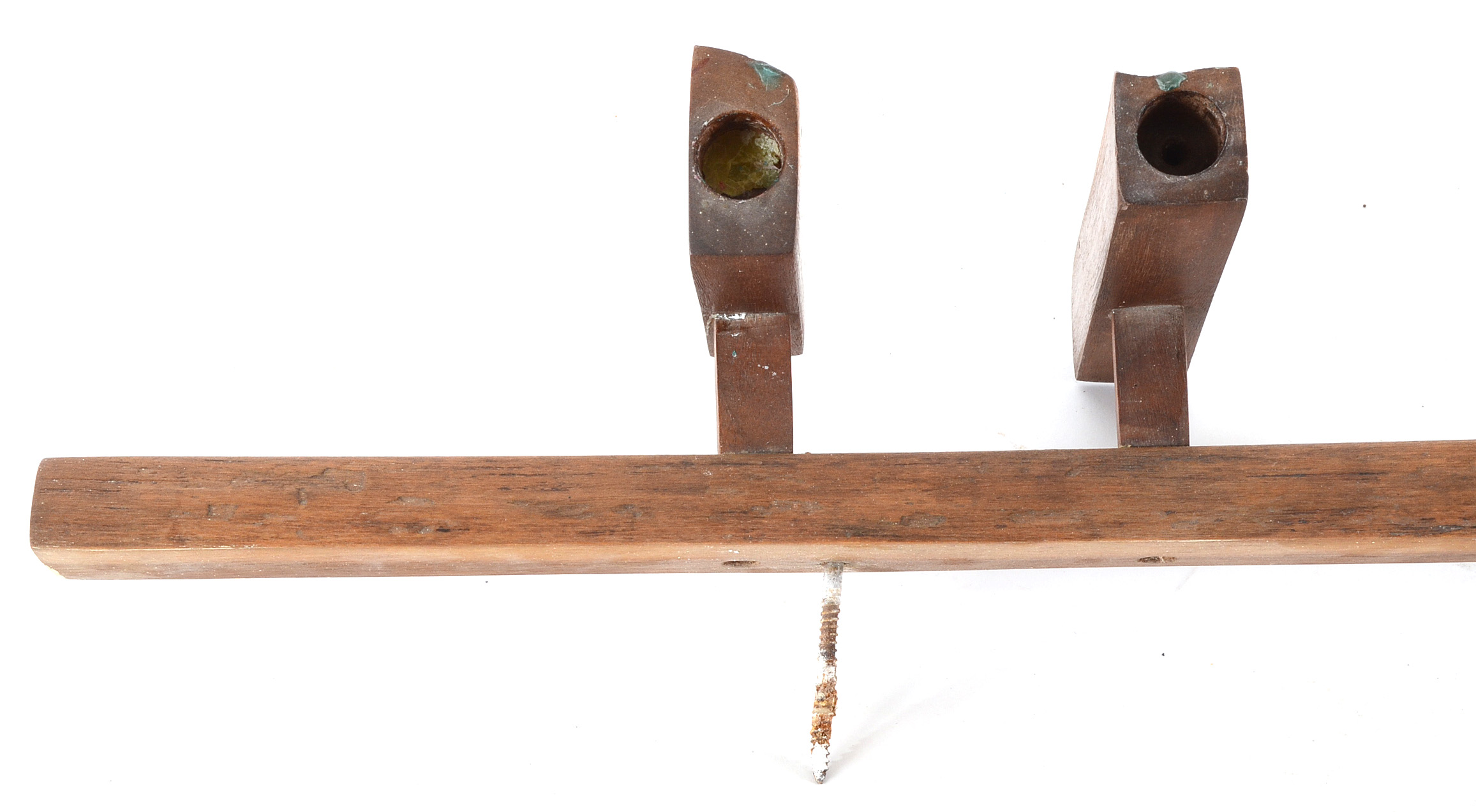 Walnut Nine Candle Wall Sconce