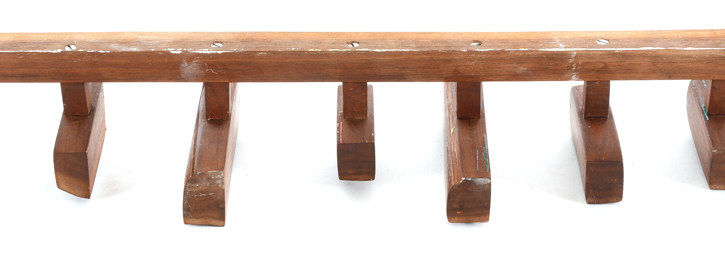 Walnut Nine Candle Wall Sconce