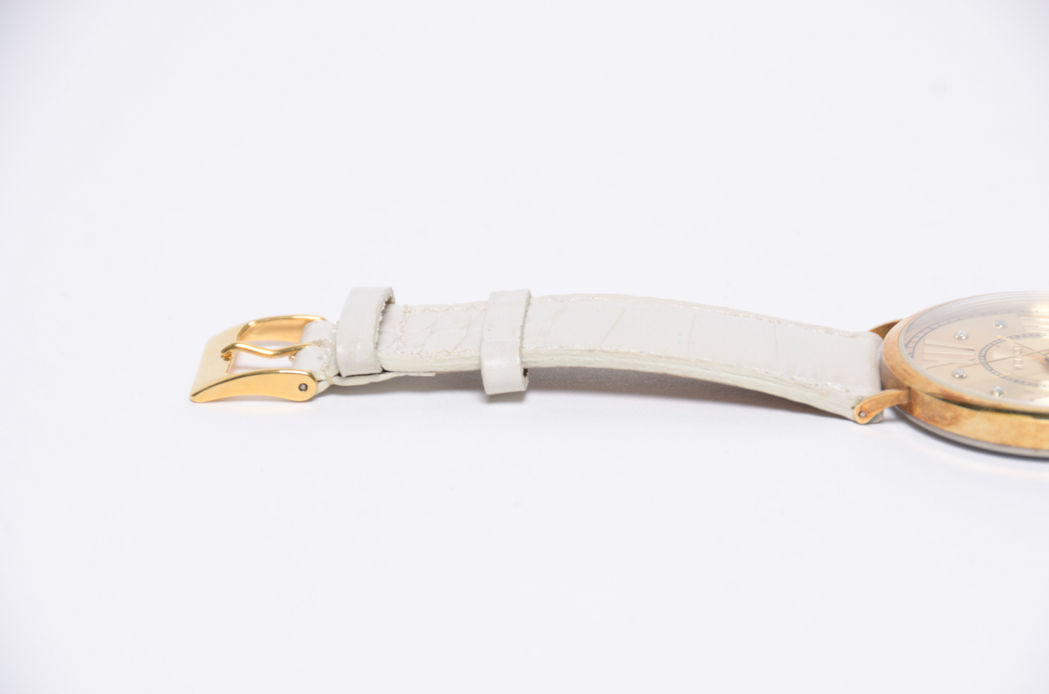 Vicence 14K Gold and Diamond Women's Watch