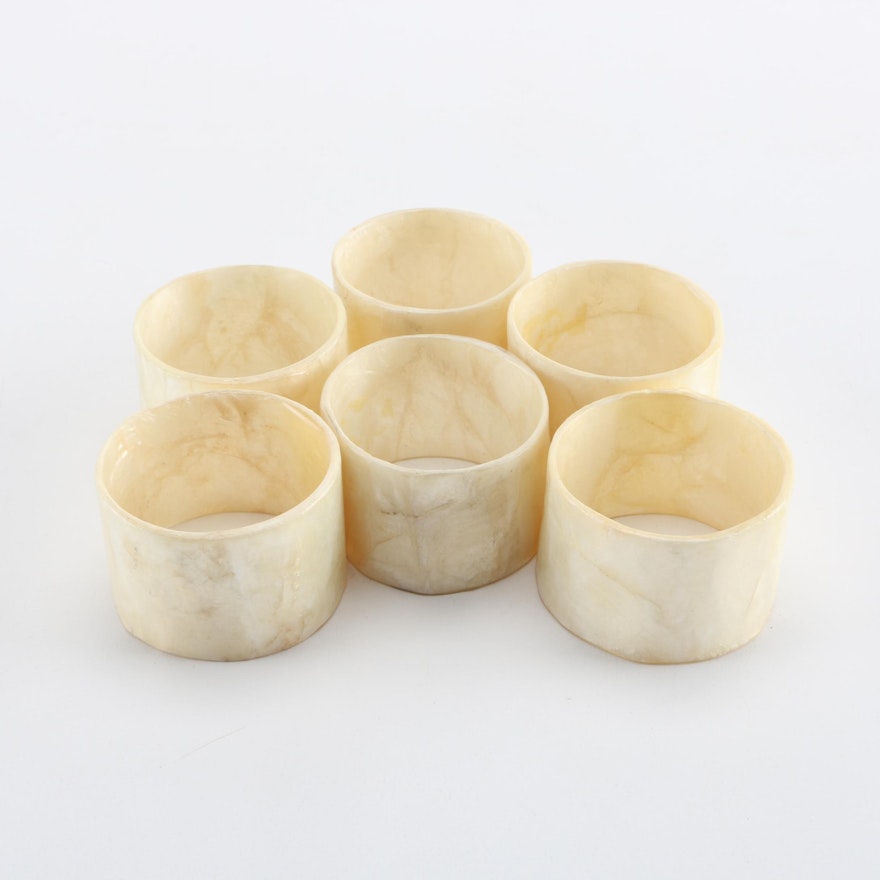 Set of Shell Napkin Rings