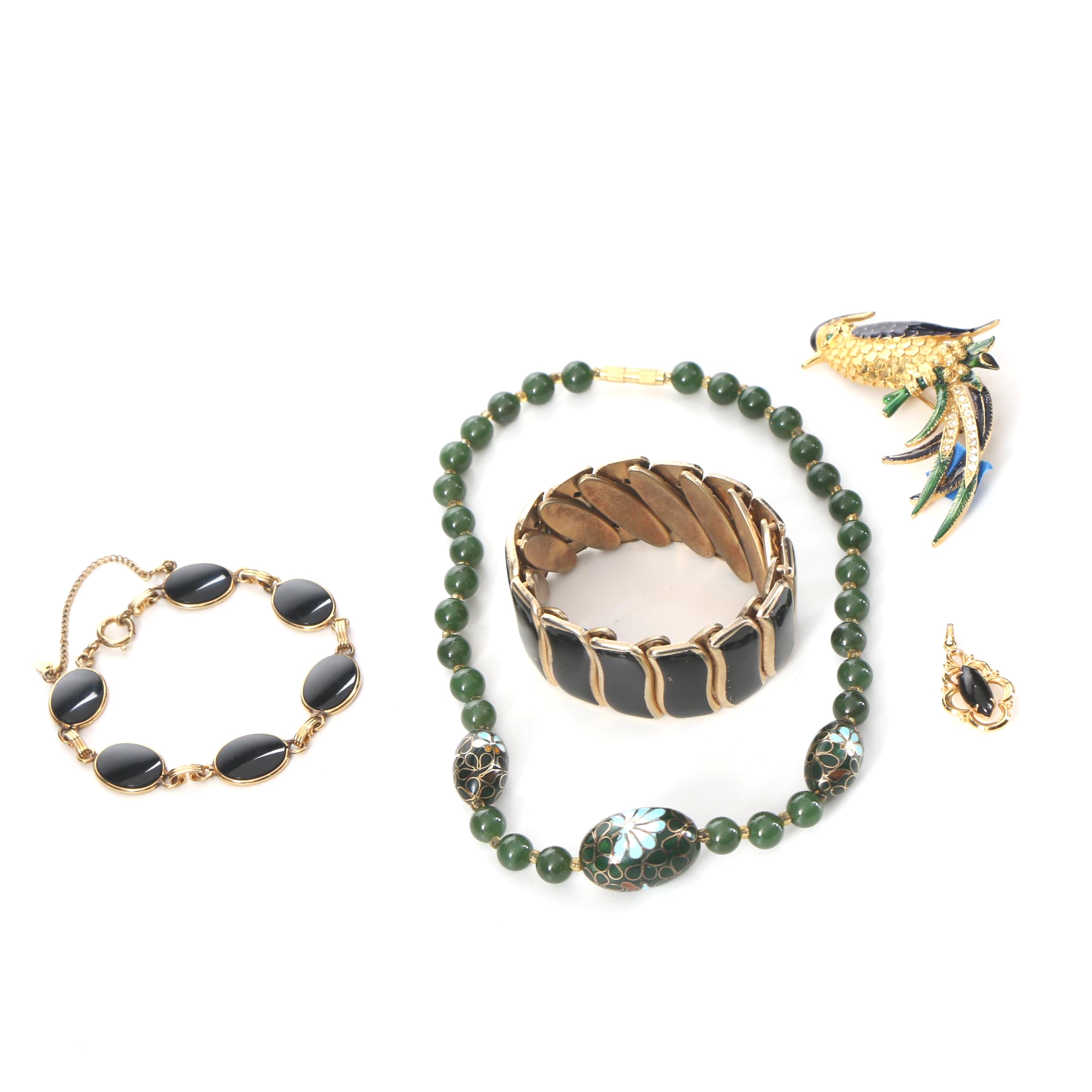 Costume Jewelry Including Sphinx