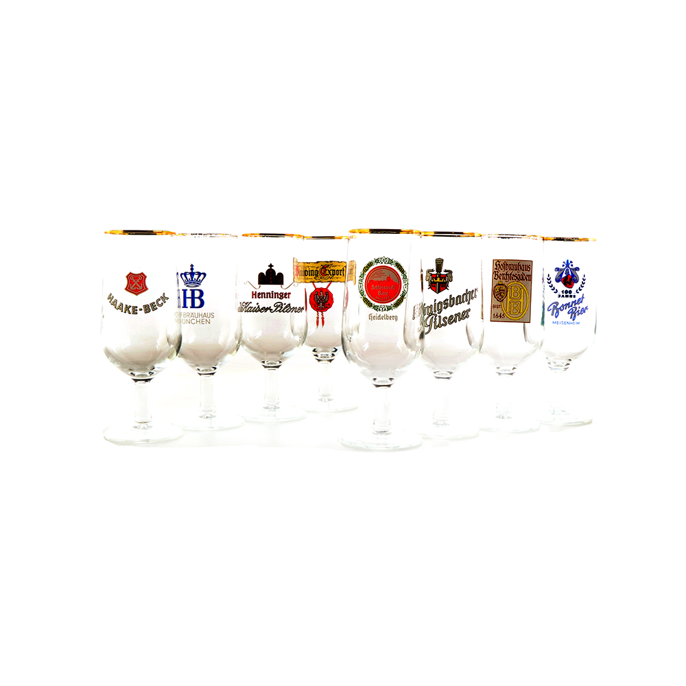 German Beer Glasses