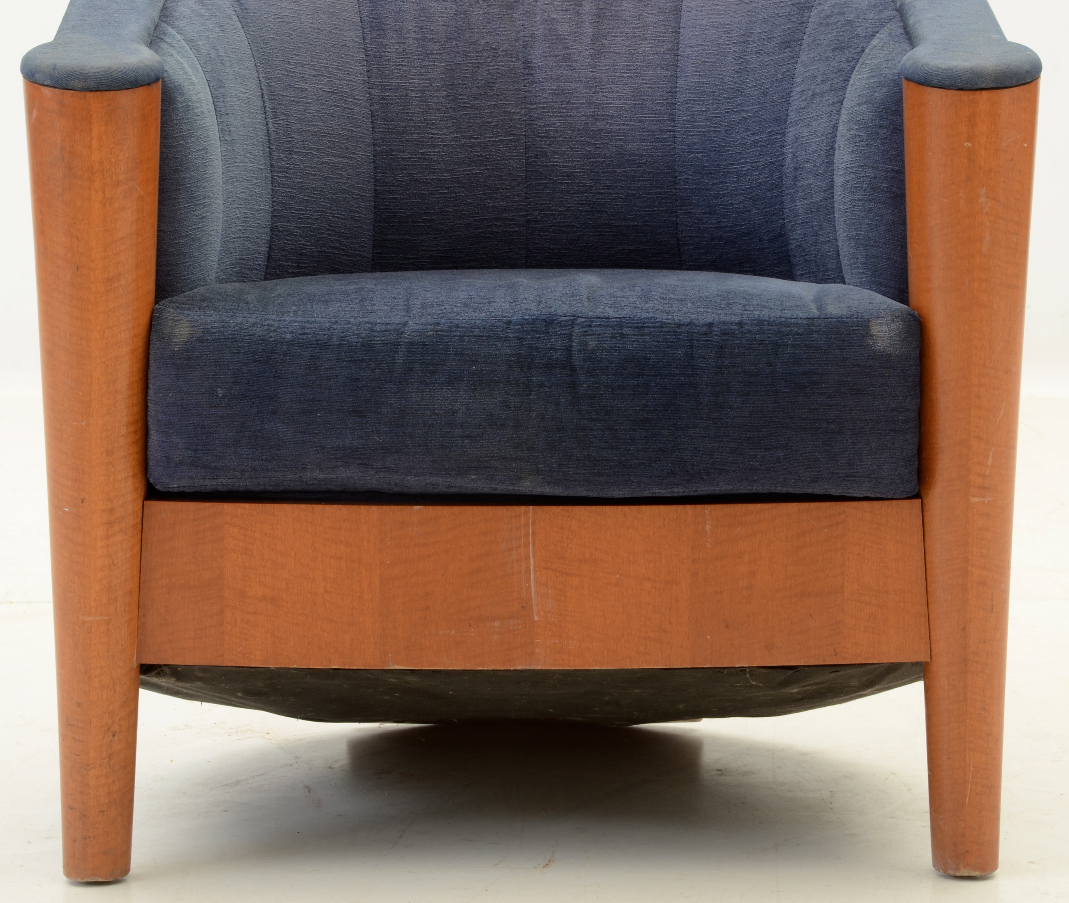 Mid Century Modern Upholstered Tub Chairs