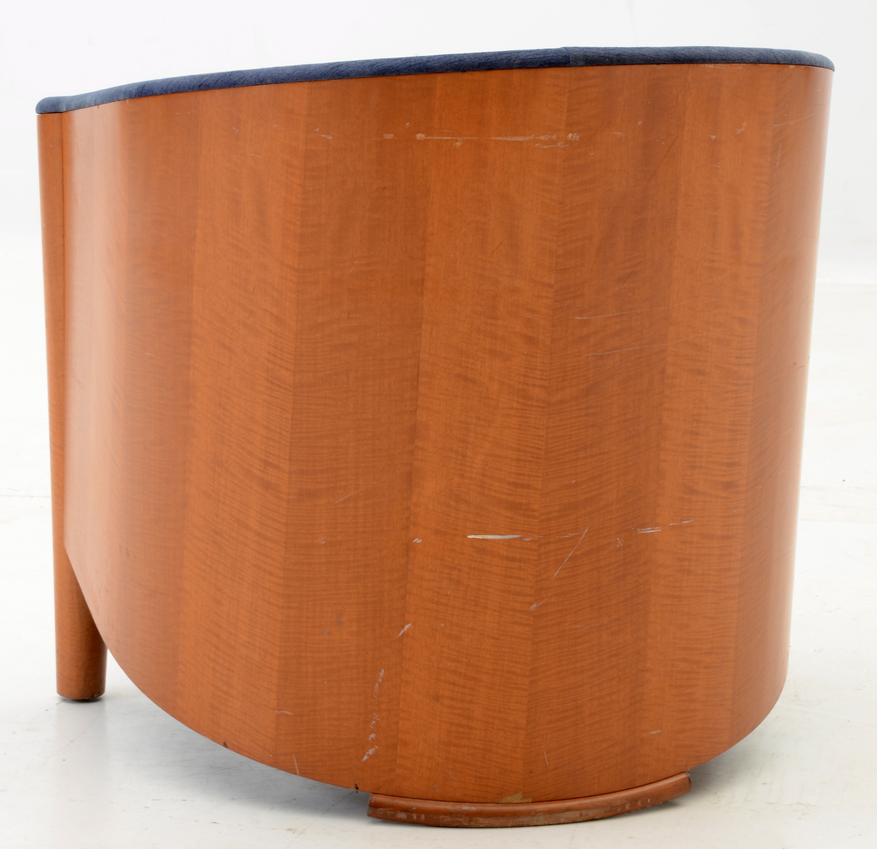 Mid Century Modern Upholstered Tub Chairs