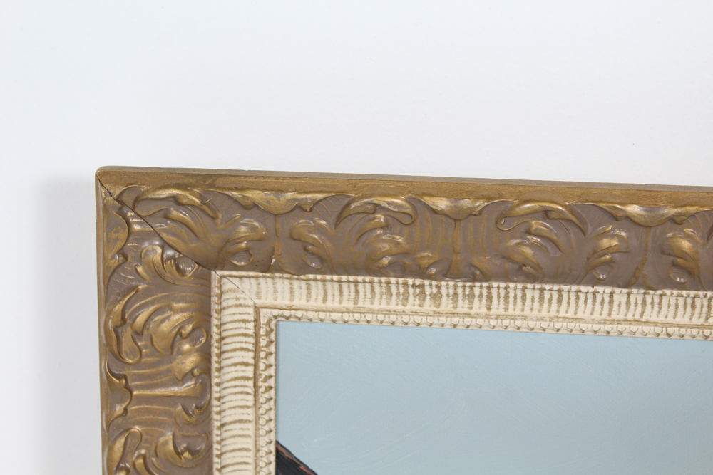 Original Moretti Signed Oil on Canvas Landscape Painting