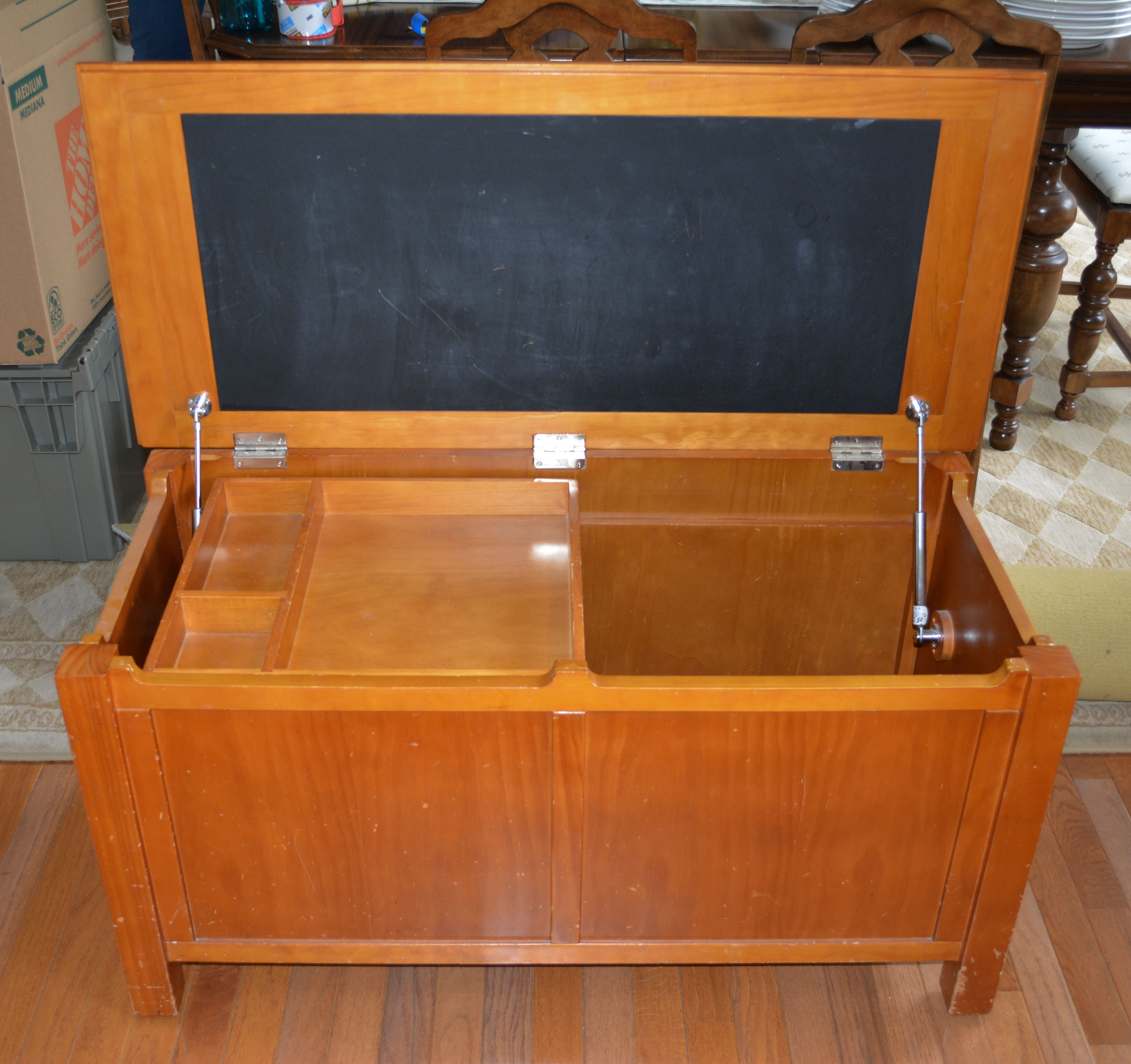 Wooden Toy Chest by Pottery Barn Kids