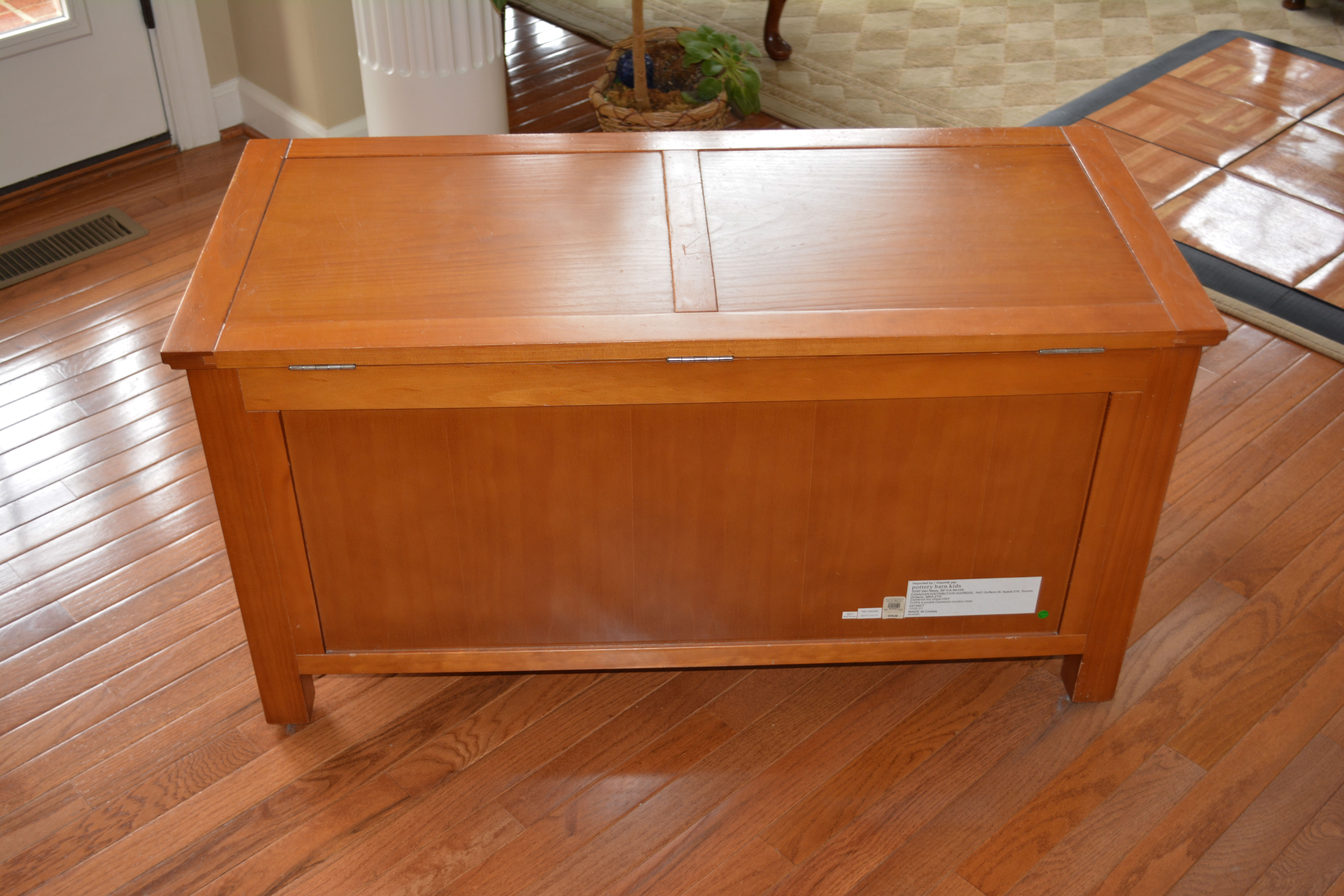 Wooden Toy Chest by Pottery Barn Kids