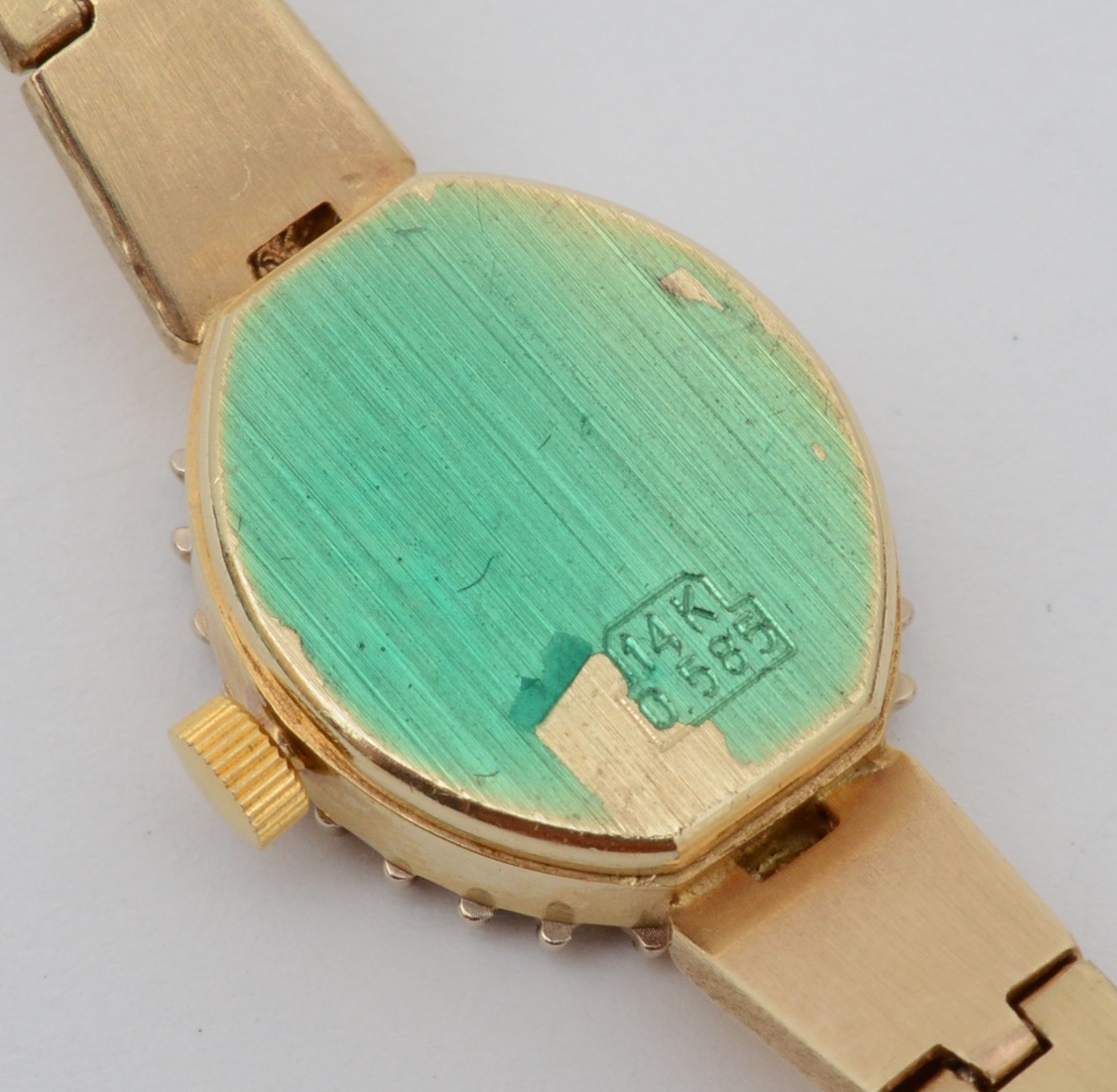 Jacques Prevard 14K Yellow Gold Ladies Watch