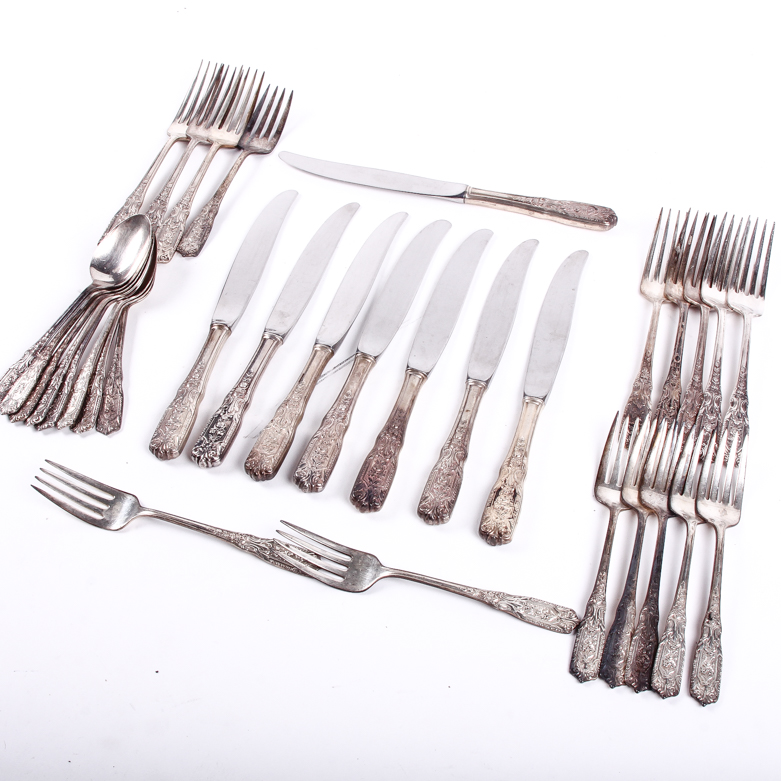 Westmoreland Sterling Silver "Milburn Rose" Flatware