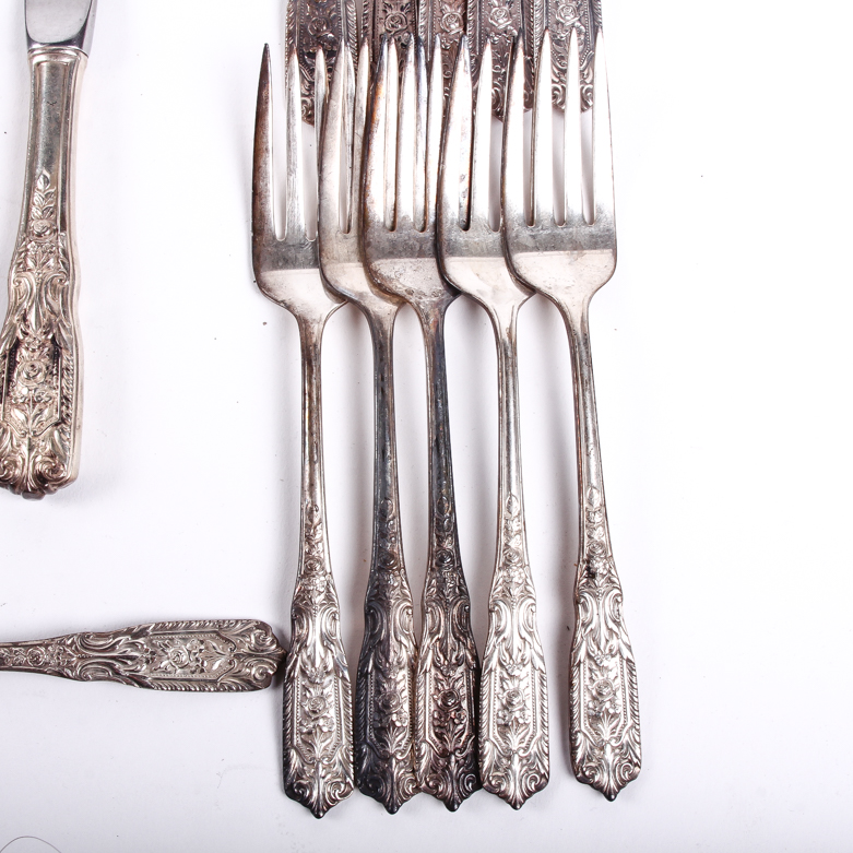 Westmoreland Sterling Silver "Milburn Rose" Flatware