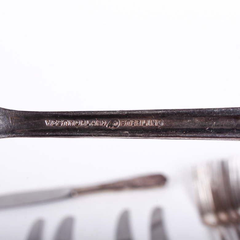 Westmoreland Sterling Silver "Milburn Rose" Flatware