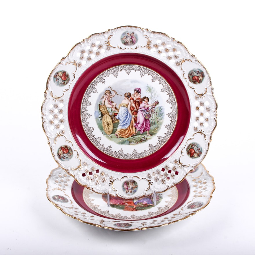Two Imperial Bavarian Plates
